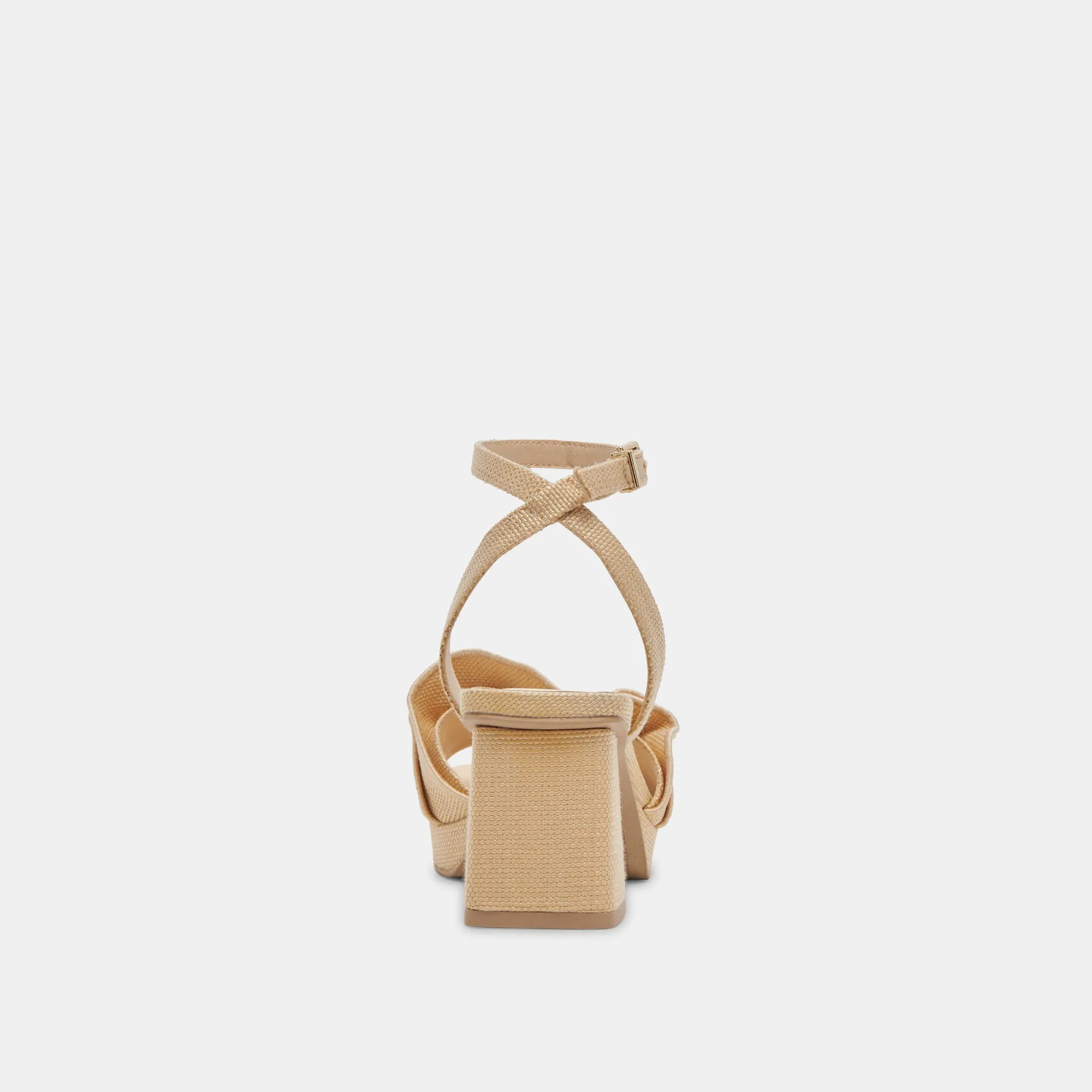 CHEER HEELS LT NATURFARBENES RAFFIA