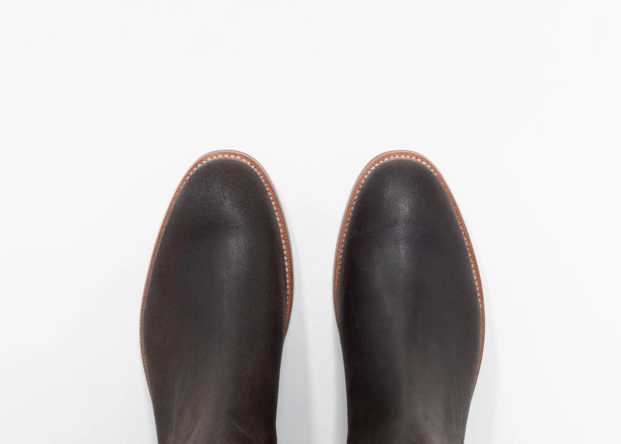 Chelsea Boot - Erdfarbener gewachster Commander