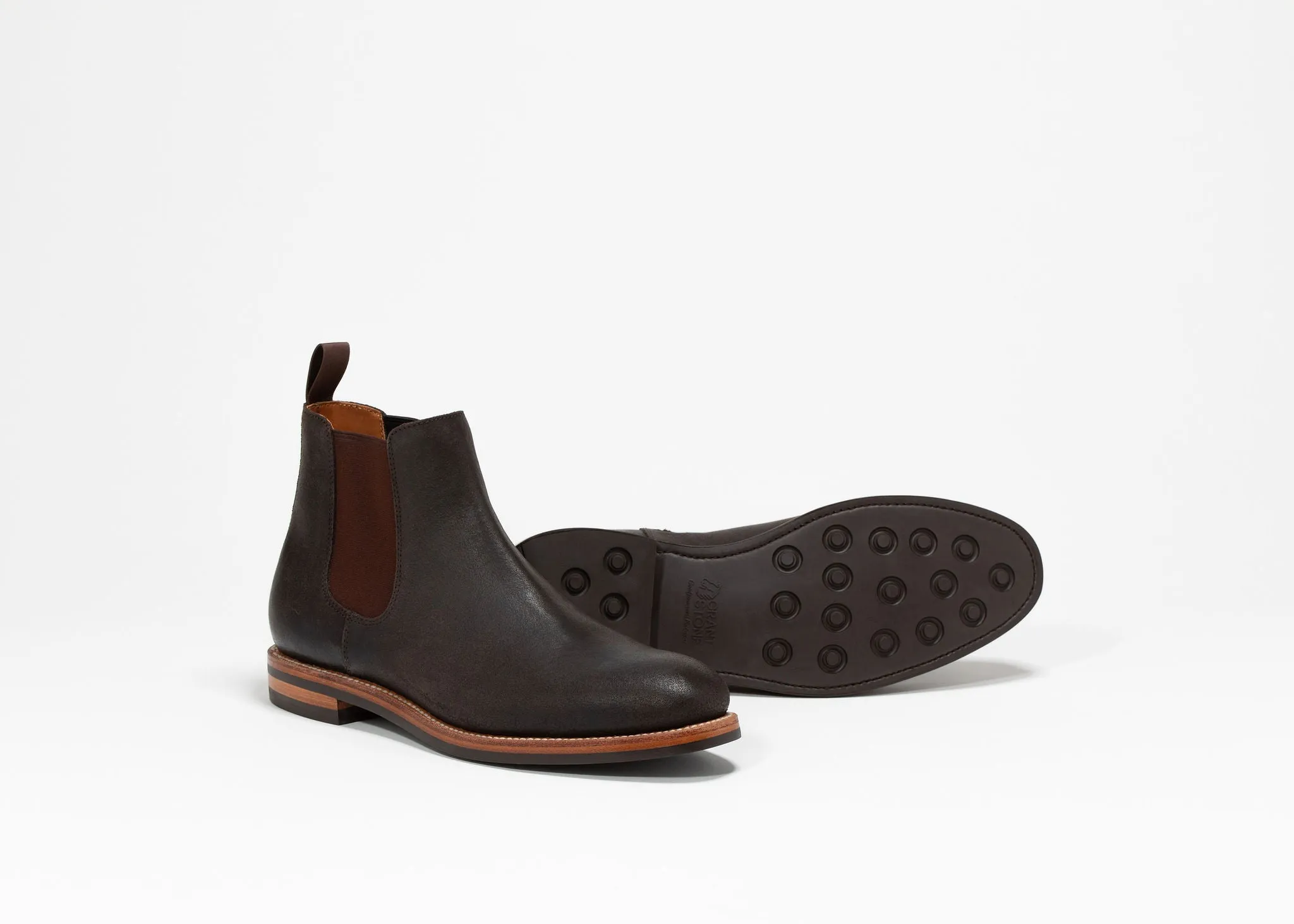 Chelsea Boot - Erdfarbener gewachster Commander