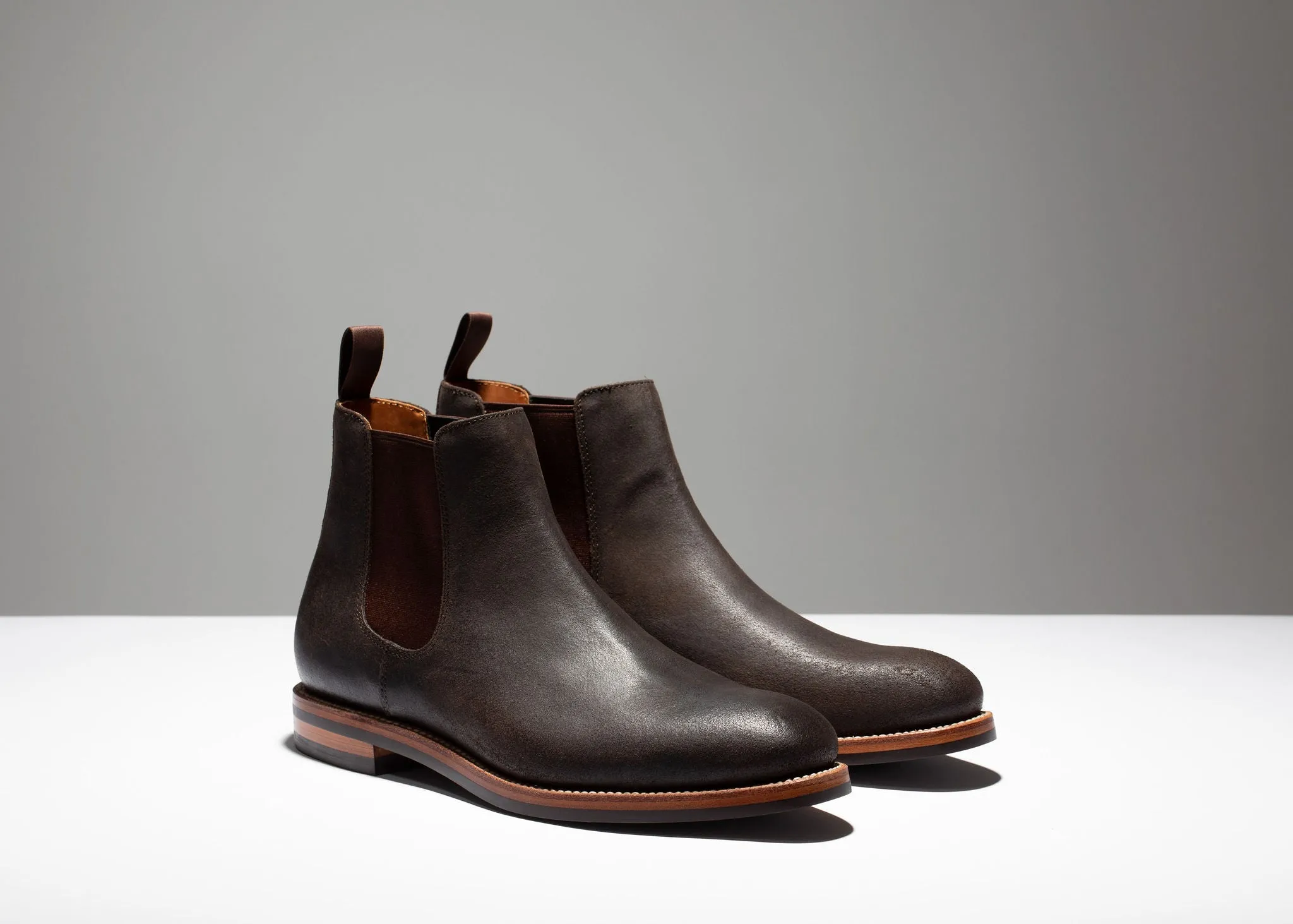 Chelsea Boot - Erdfarbener gewachster Commander
