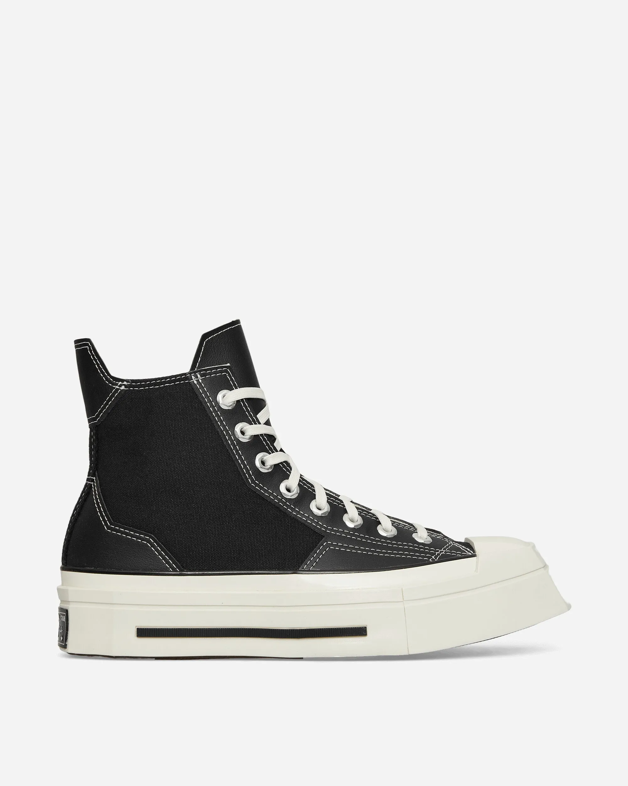 Chuck 70 De Luxe Quadrat-Sneakers Schwarz