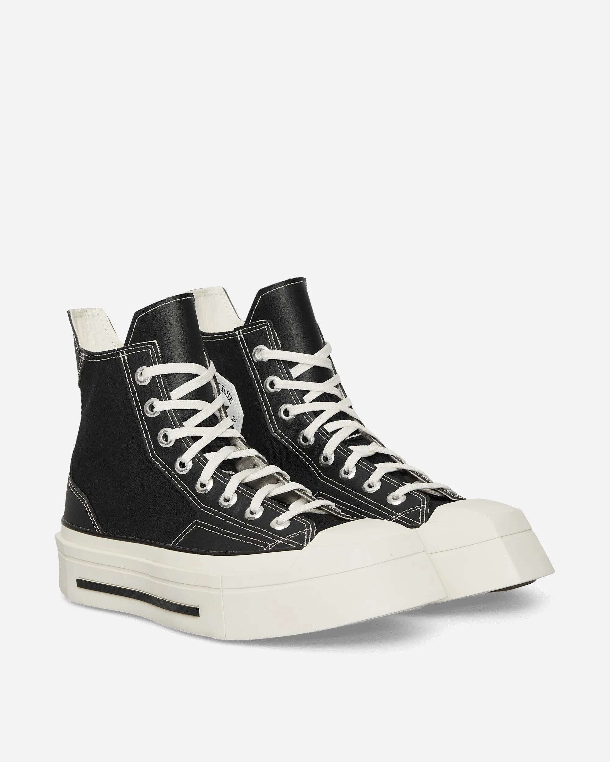 Chuck 70 De Luxe Quadrat-Sneakers Schwarz