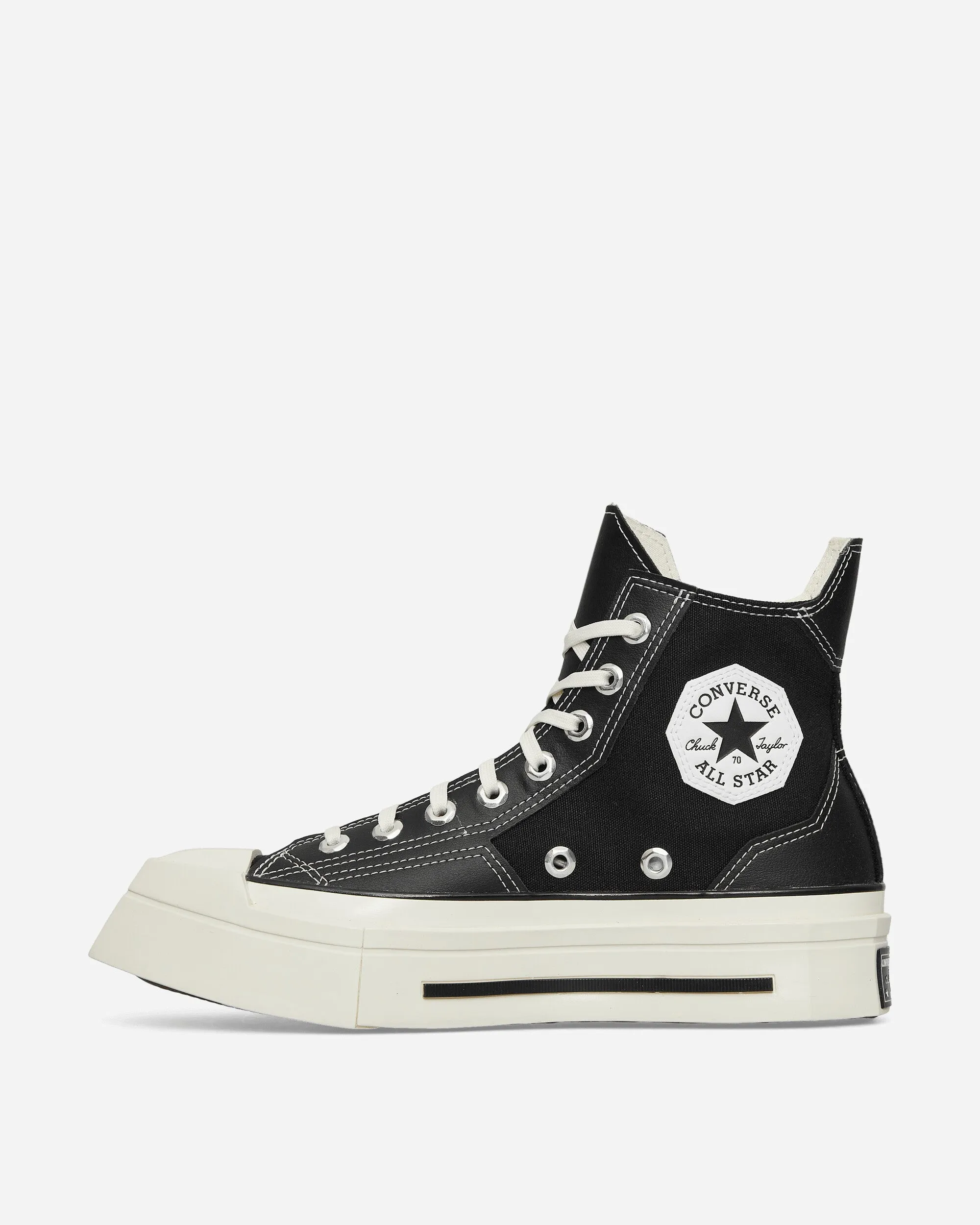 Chuck 70 De Luxe Quadrat-Sneakers Schwarz