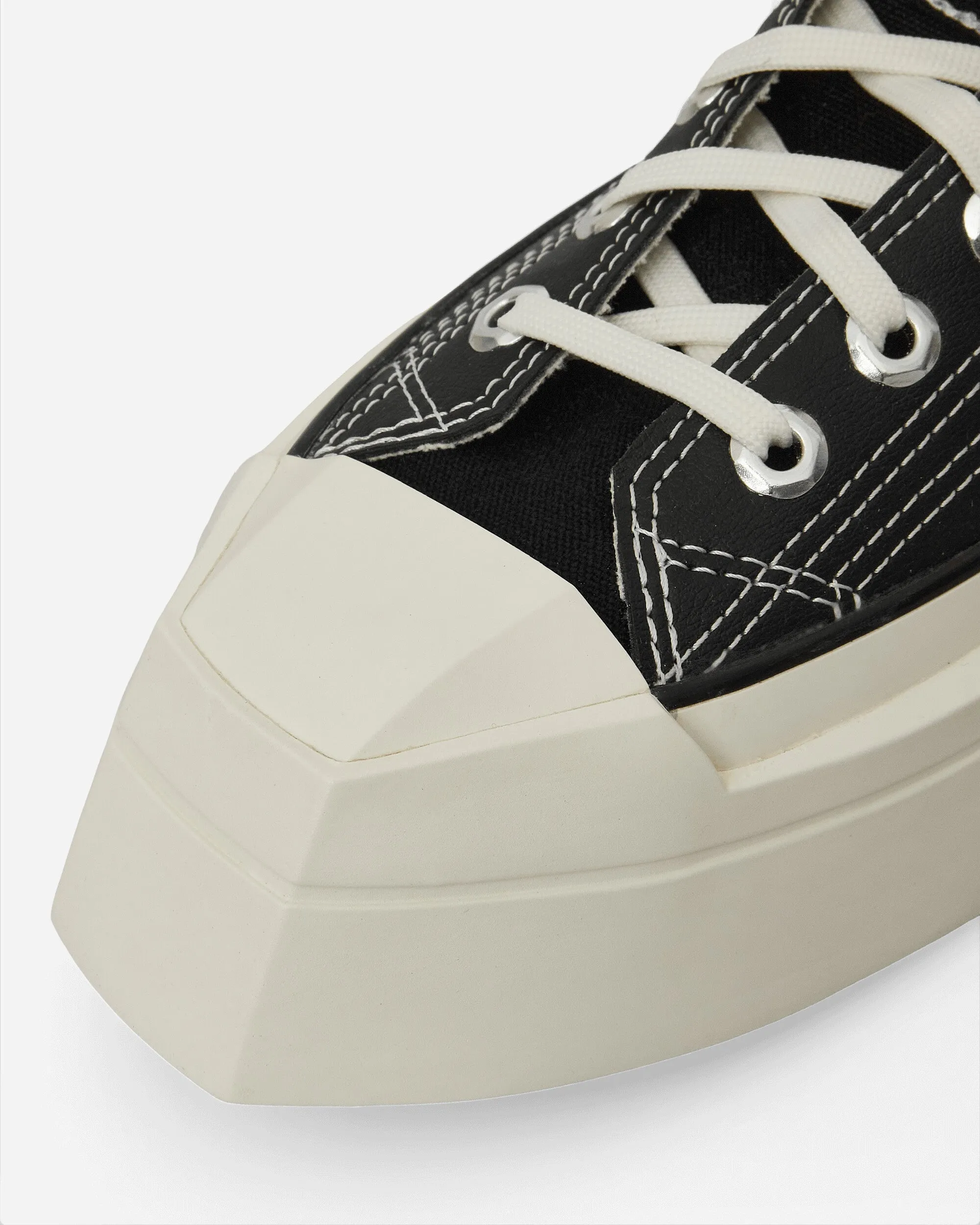 Chuck 70 De Luxe Quadrat-Sneakers Schwarz
