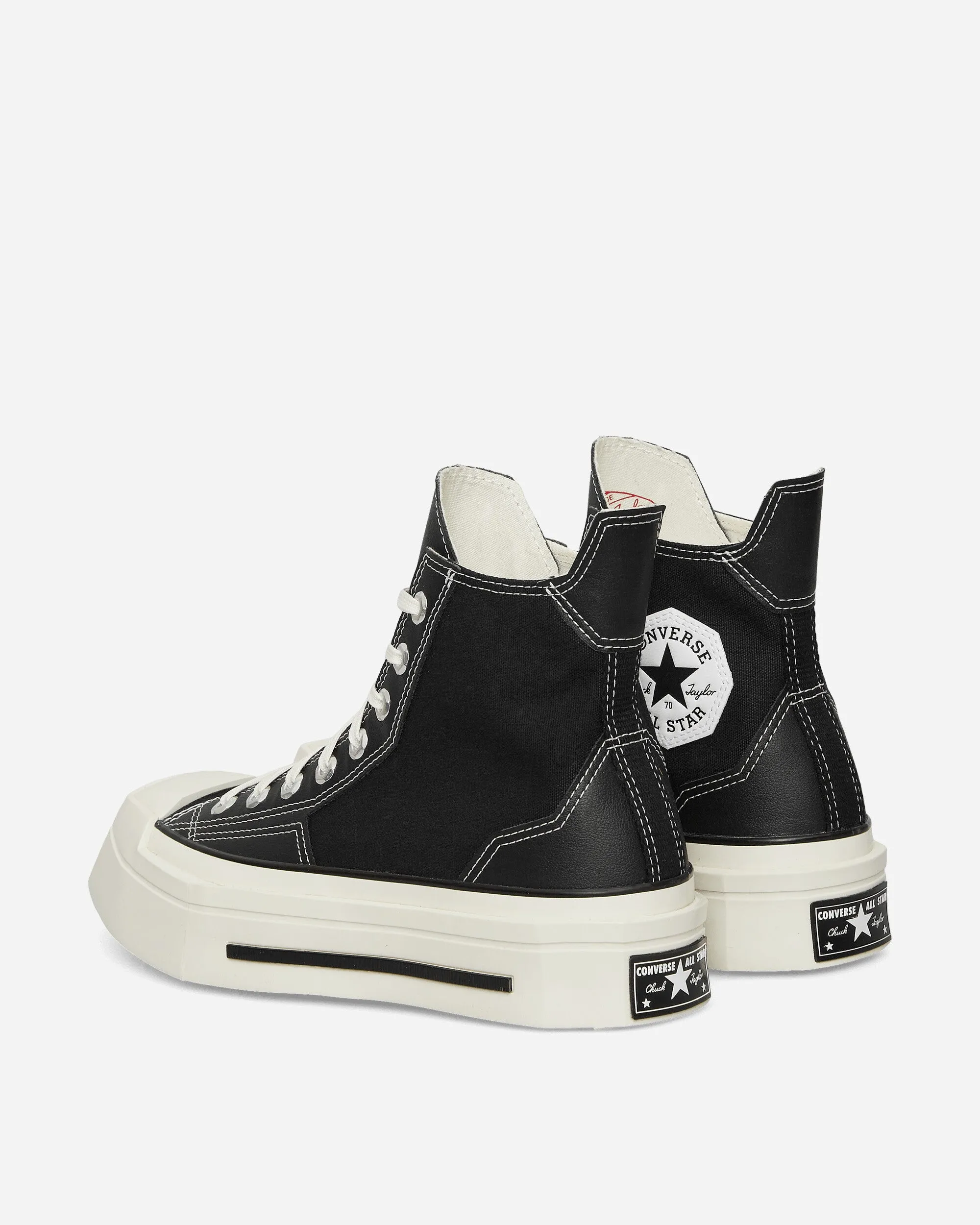 Chuck 70 De Luxe Quadrat-Sneakers Schwarz