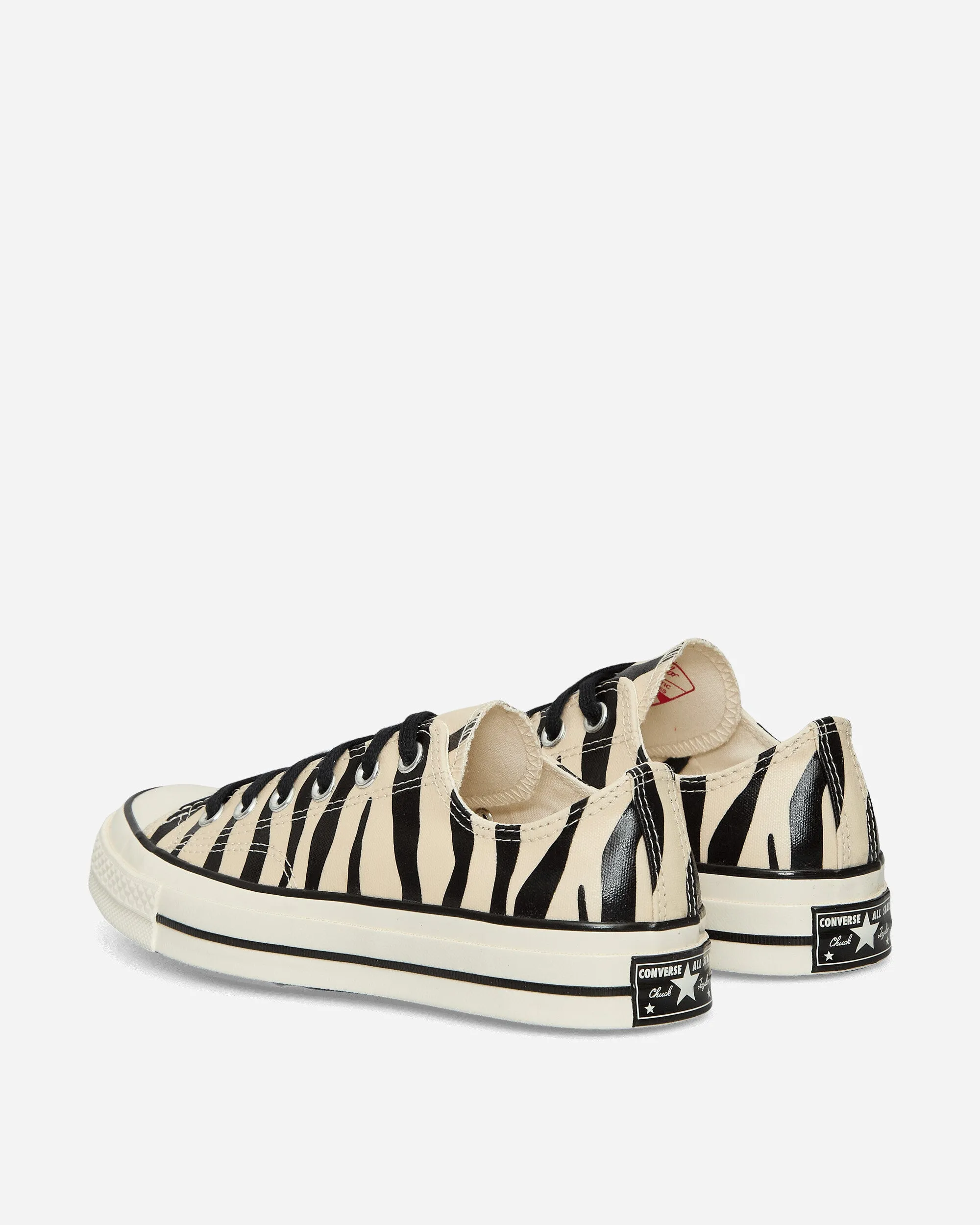Chuck 70 Leuchtend-dunkel Zebra-Print Sneakers Hellbeige