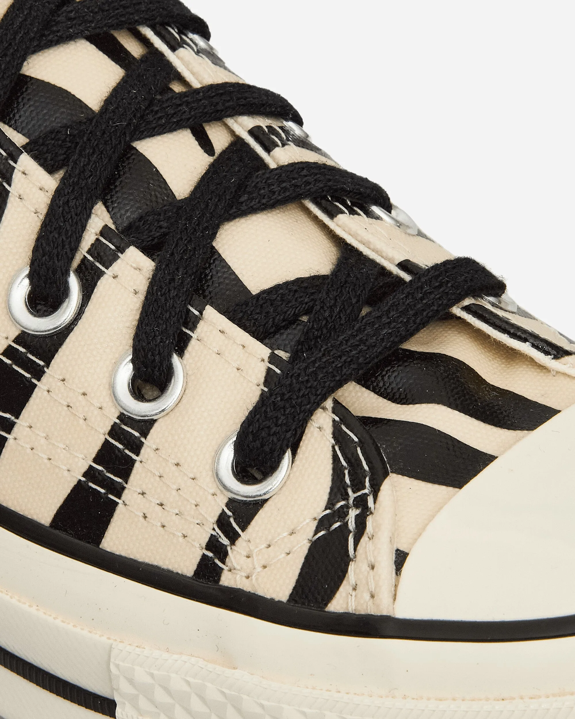 Chuck 70 Leuchtend-dunkel Zebra-Print Sneakers Hellbeige