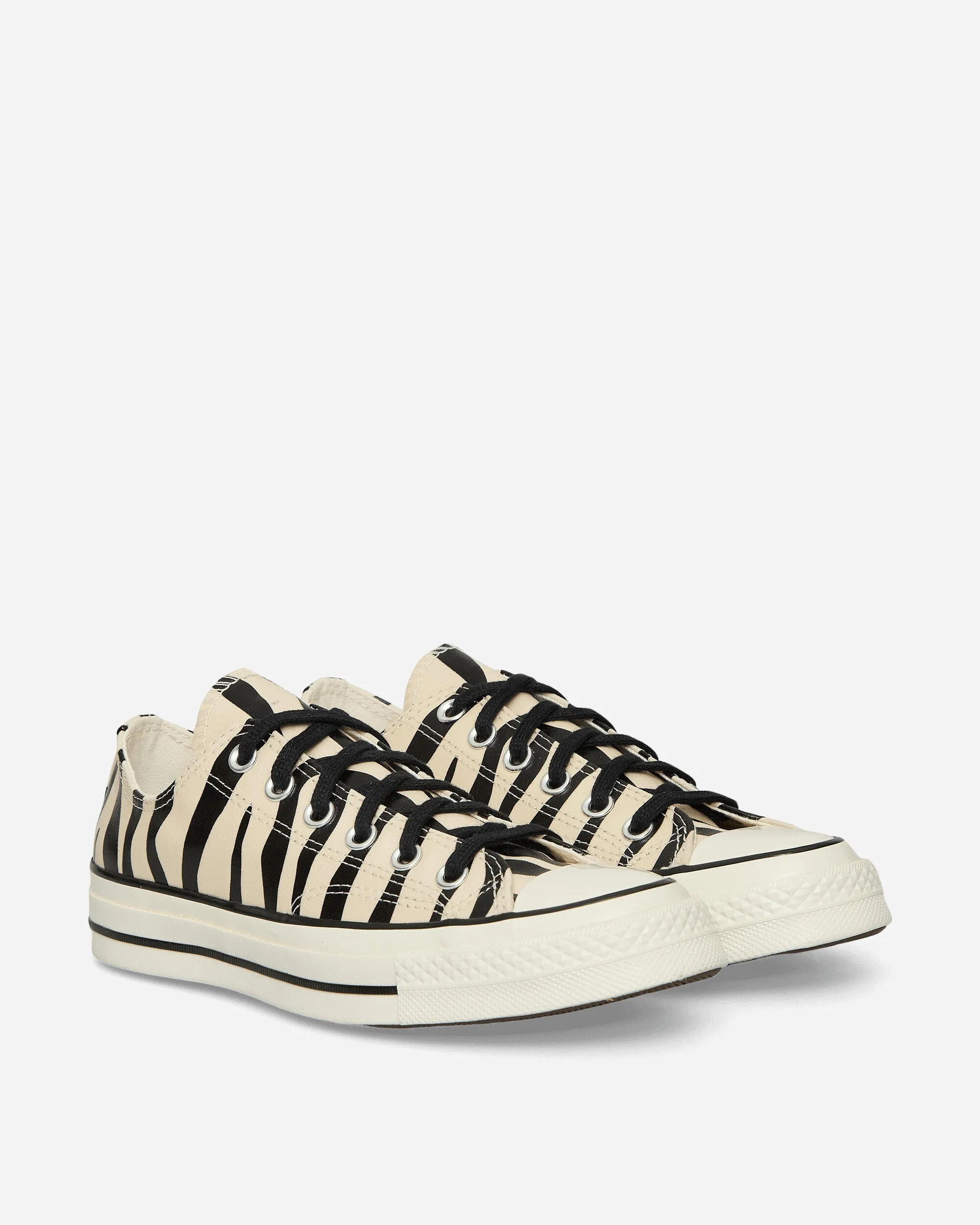 Chuck 70 Leuchtend-dunkel Zebra-Print Sneakers Hellbeige