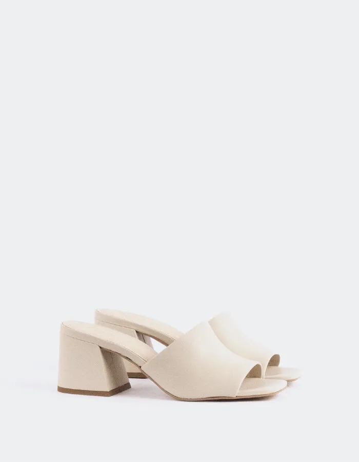 Clarabelle Off-White Leder