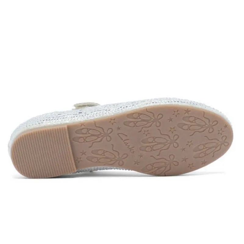 Clarks Aurora II Junior Party Schuh Schuhe_Clarks