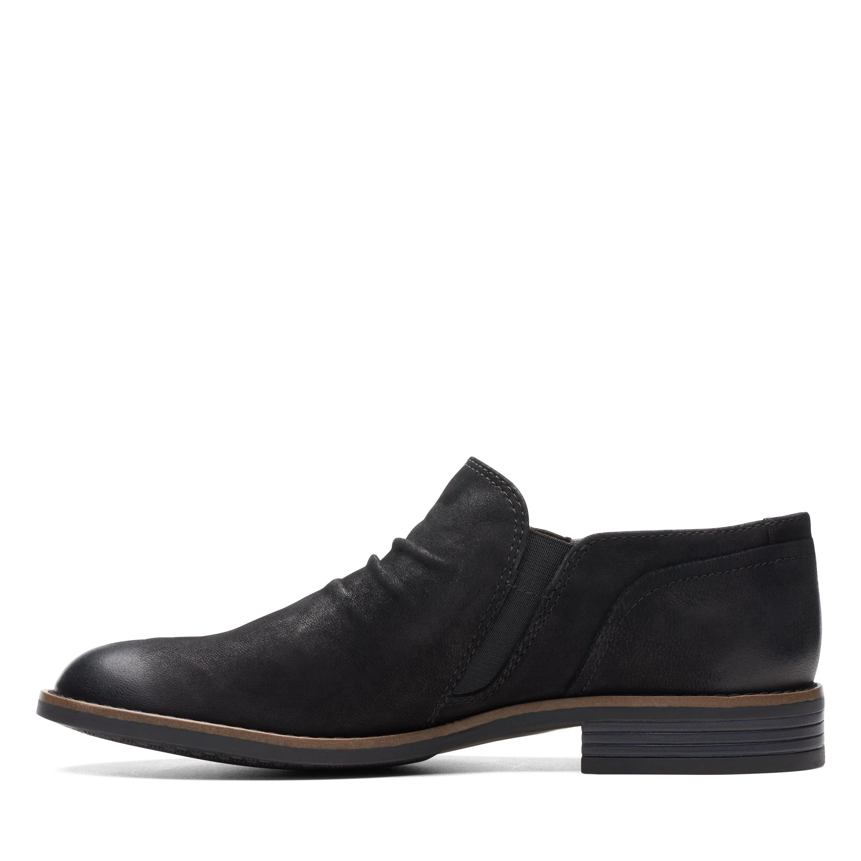 Clarks Camzin Pace in Schwarz Nubuk