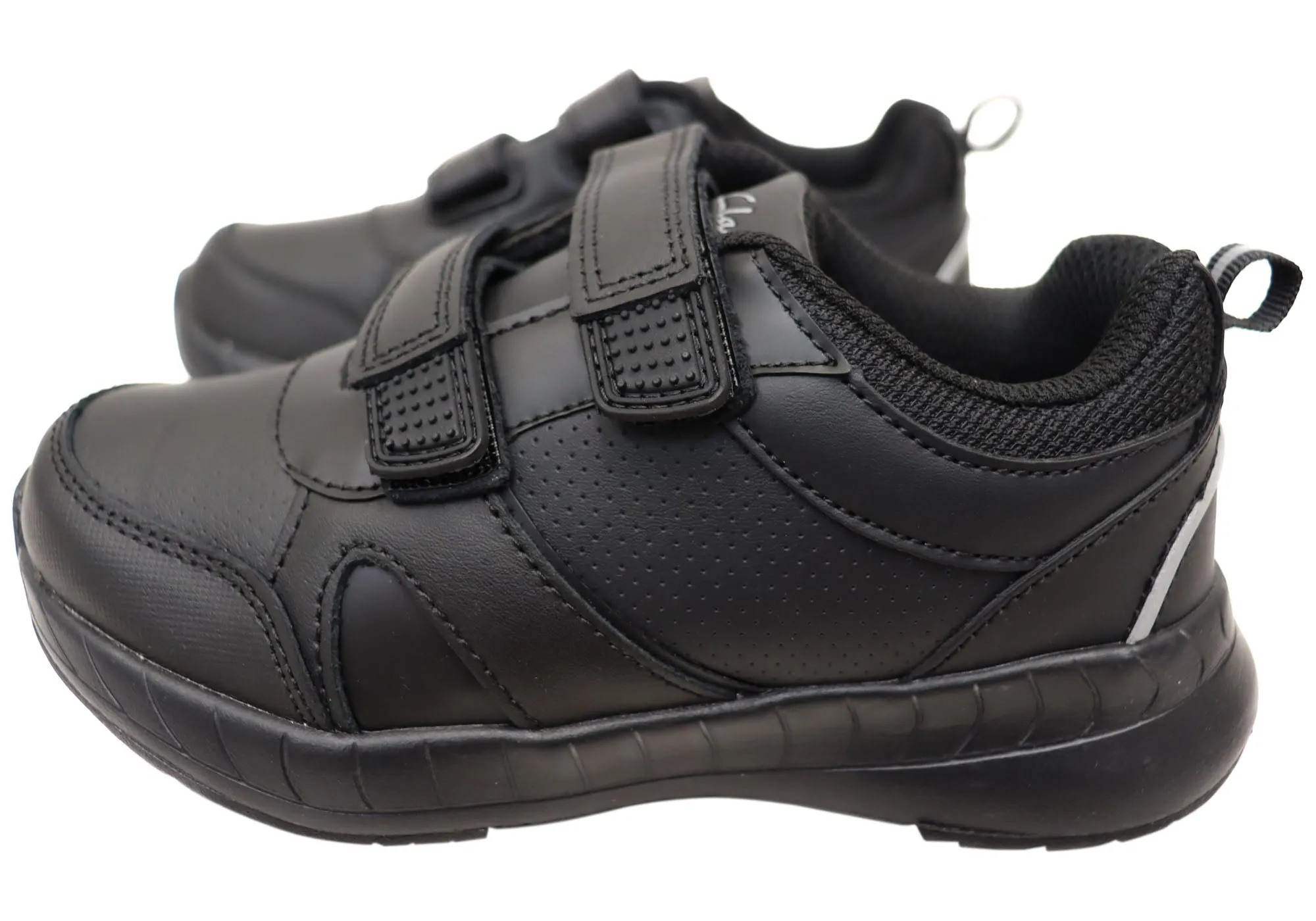 Clarks Hustle Kinder Bequeme Schuhe Mit Verstellbaren Riemchen Clarks Schuhe