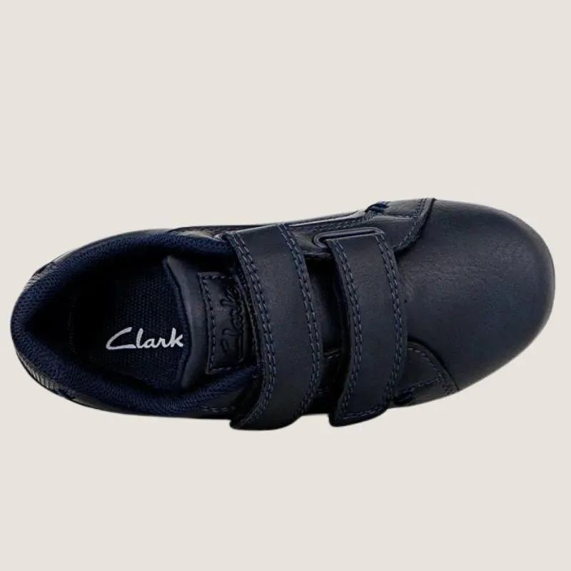 Clarks Kids Darius Junior verstellbare Sneaker Schuhe_Clarks