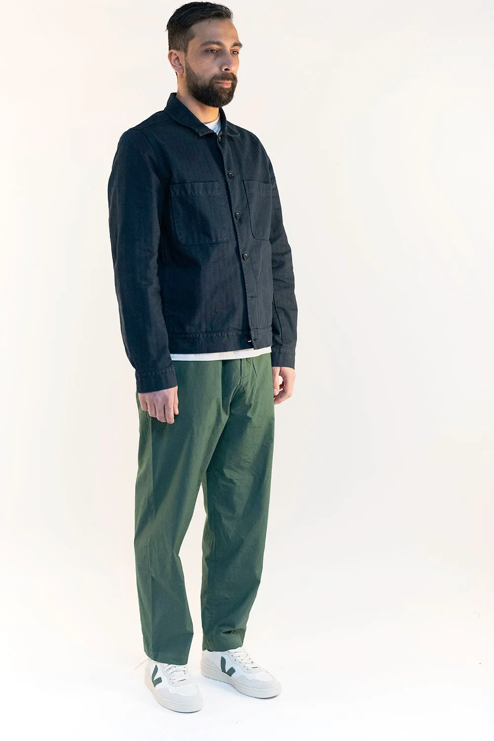 Barena Herren Canasta Pavion Hose - Alga
