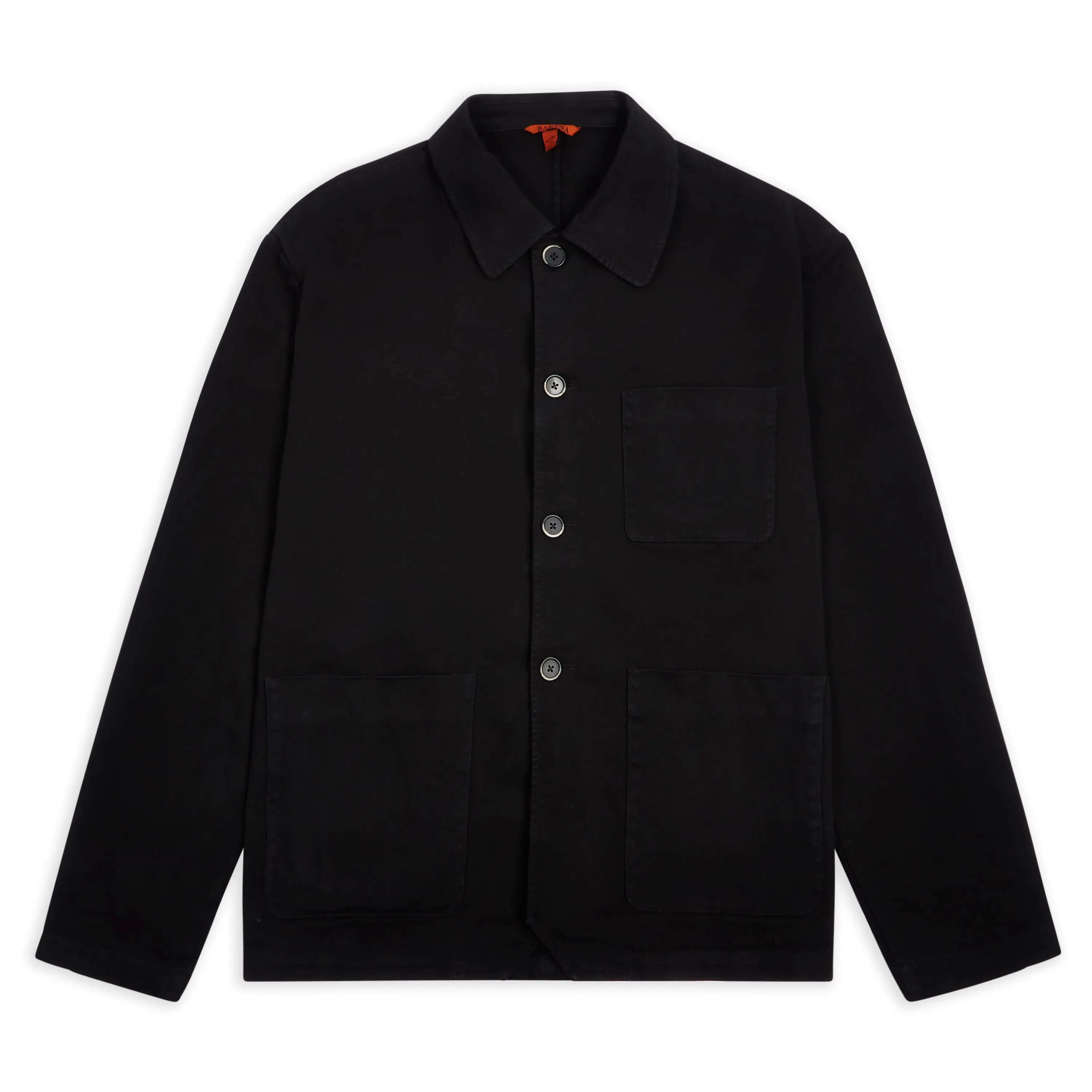Barena Herren Visal Overshirt - Schwarz