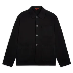 Barena Herren Visal Overshirt - Schwarz