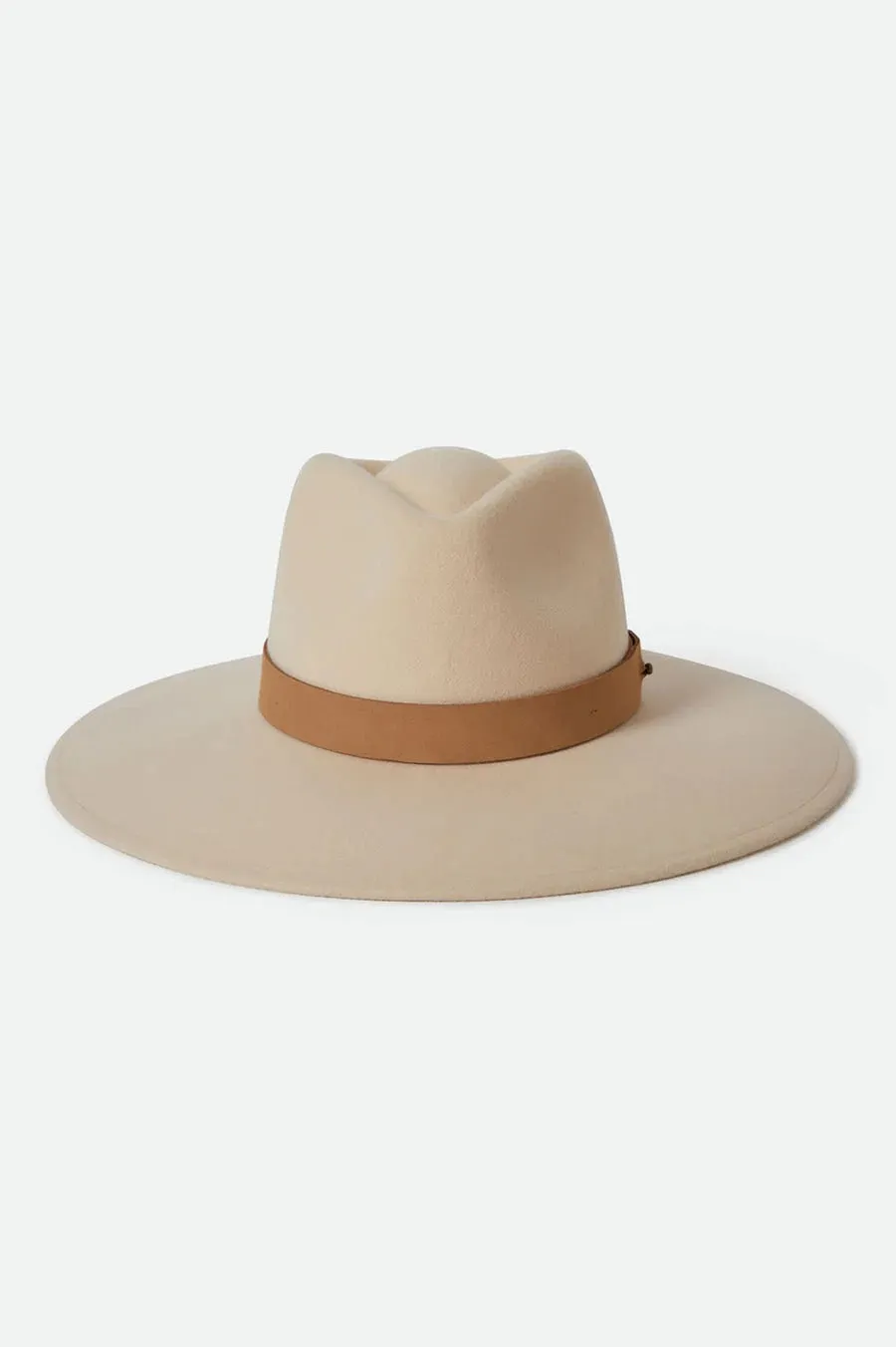 Brixton Herren Eleanor Filz Packbarer Hut - Macadamia
