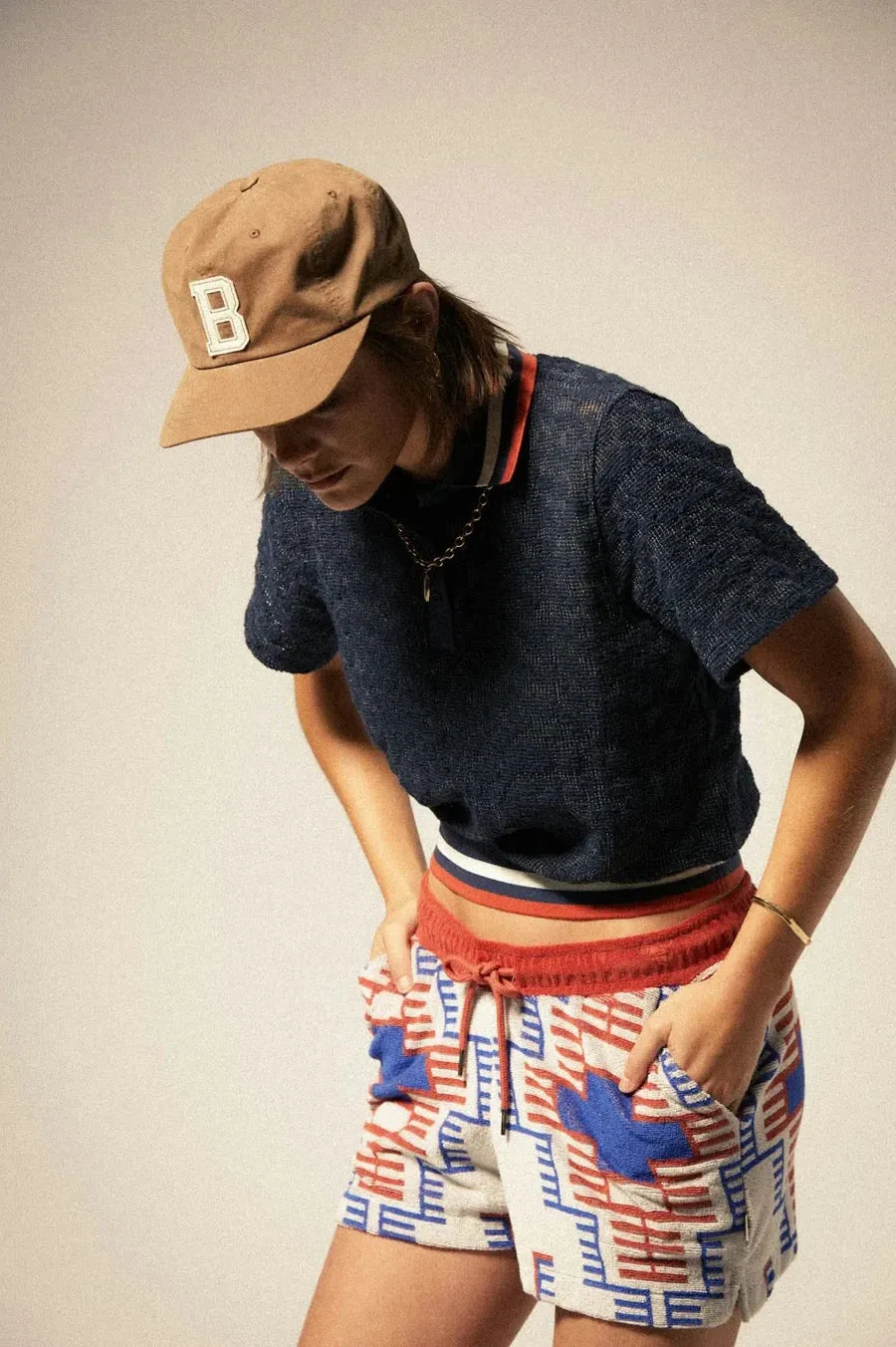 Bekleidung Brixton Herren Retro Mesh Kurzarm Polo