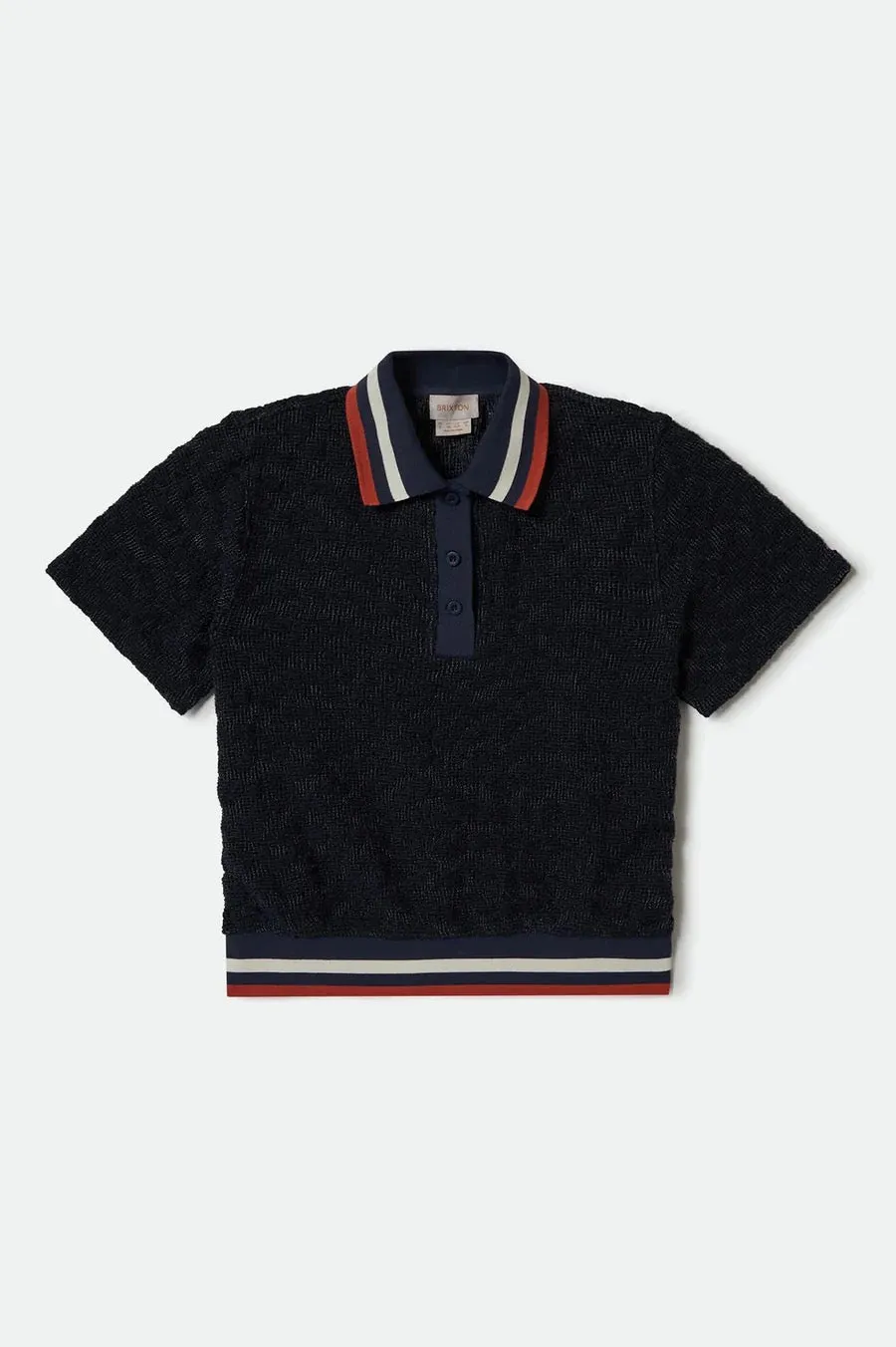 Bekleidung Brixton Herren Retro Mesh Kurzarm Polo