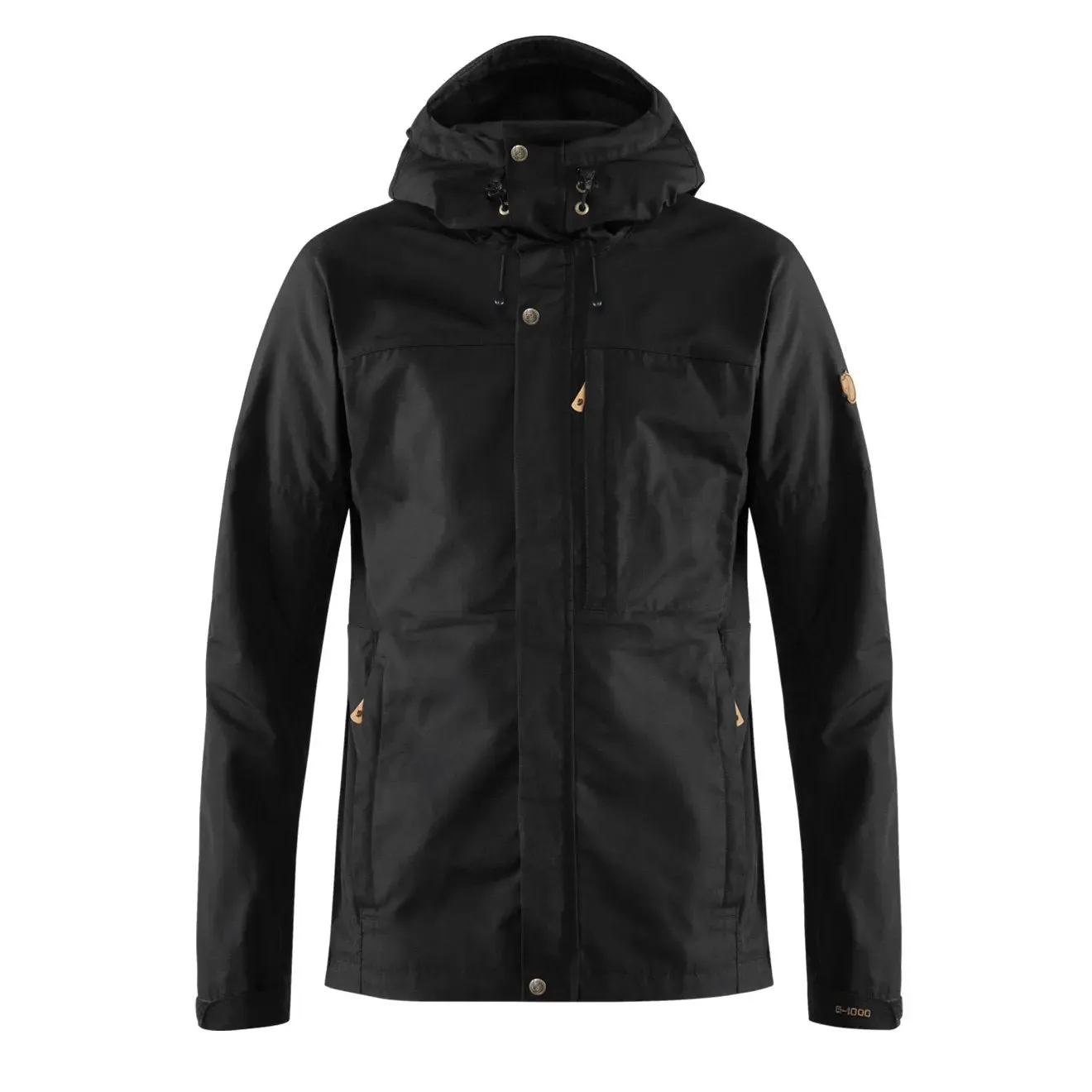 Bekleidung Fjällrävenjacken Herren Fjällräven Kaipak Jacke Schwarz
