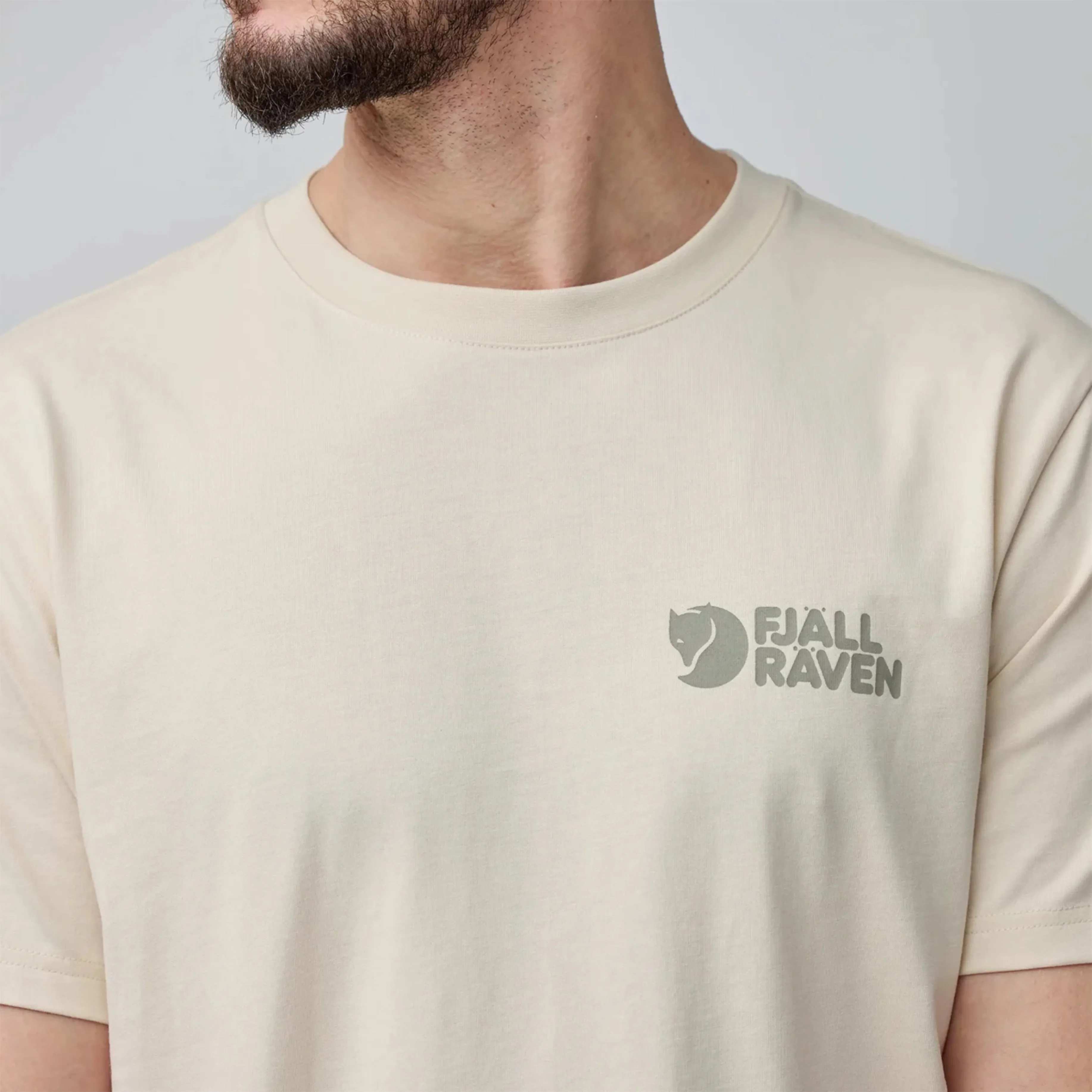 Fjällräven Herren T-Shirt Heavy Classic Kreideweiß