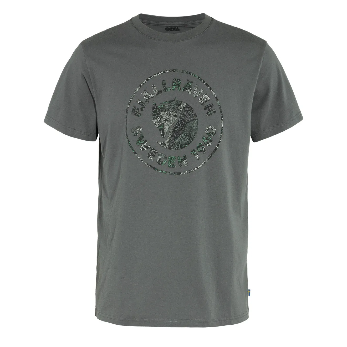 Fjällräven T-Shirts für Herren Fjällräven Kanken Kunst T-Shirt Basalt