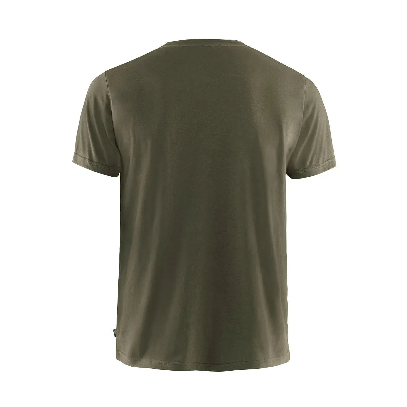 Bekleidung Fjallraventees Herren Fjallraven Logo T-Shirt Dunkeloliv