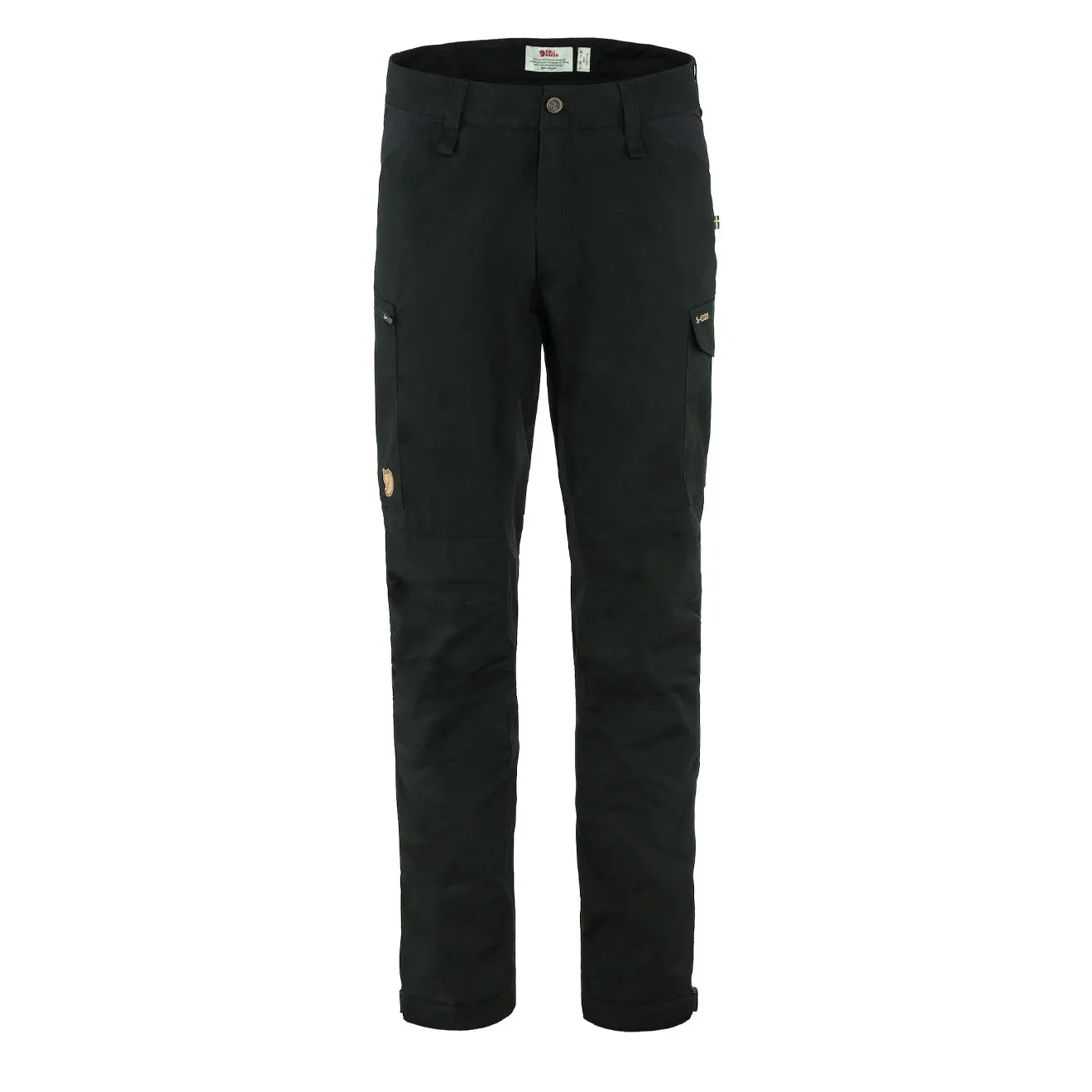 Fjällräven Hosen Herren Fjällraven Kaipak Hose Regular Schwarz