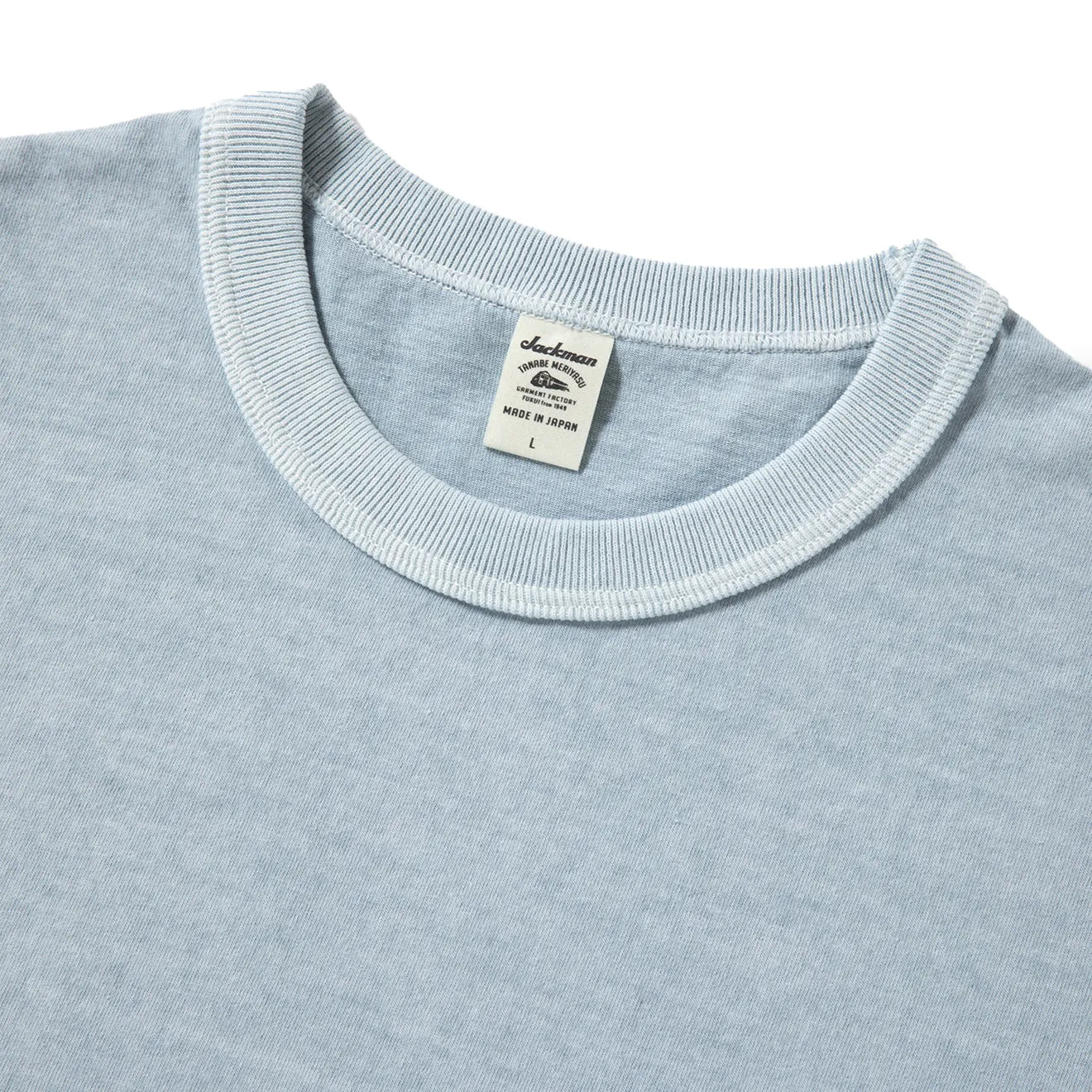 Jackman Herren Jackman Lead-Off T-Shirt Verblasstes Saxe