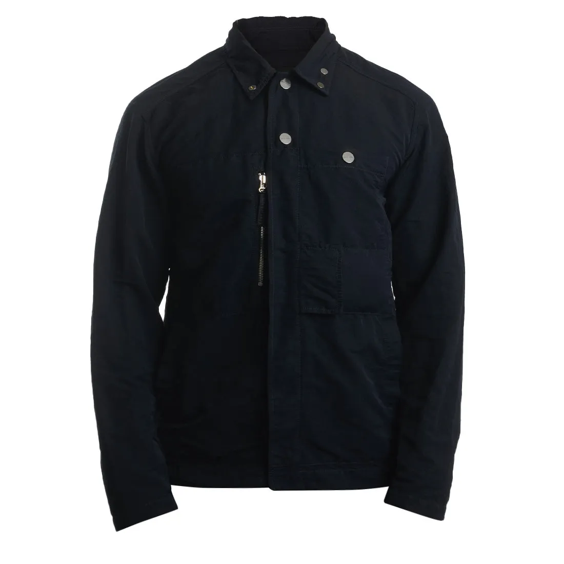 Bekleidung Linke Hand Herren Linke Hand Archiv Overshirt Marineblau