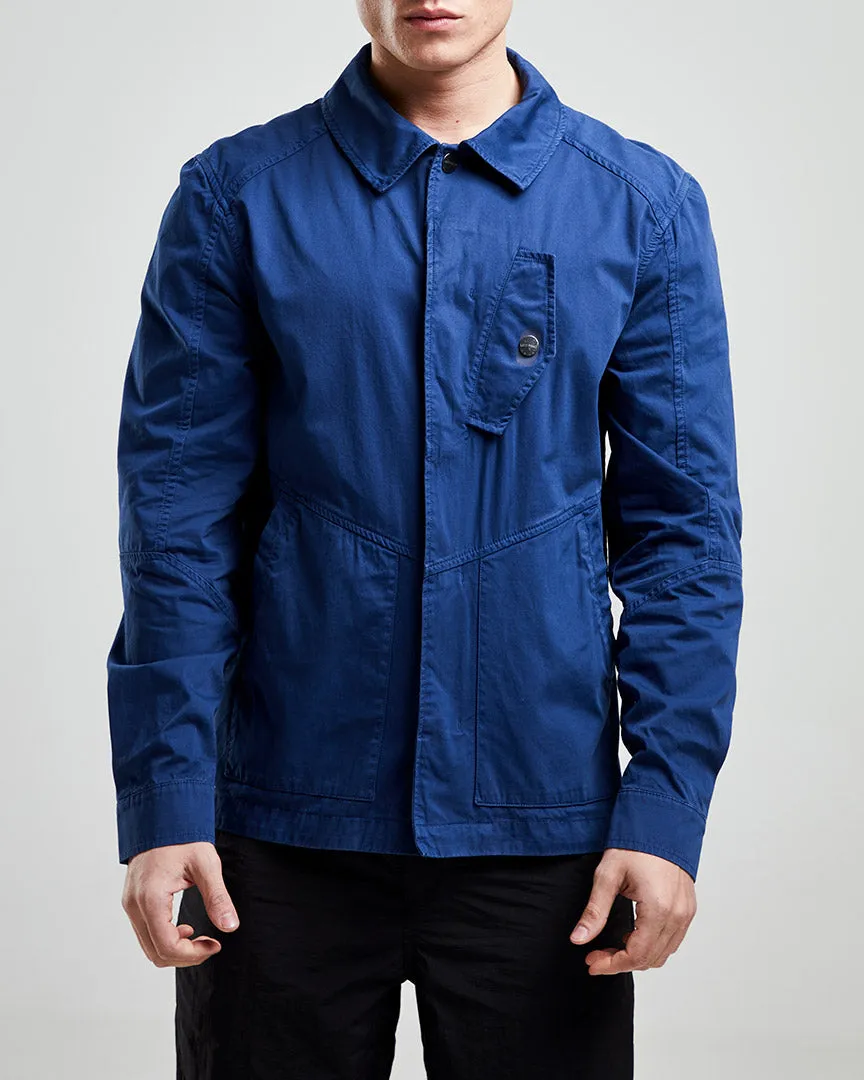 Bekleidung Linke Hand Herren Linke Hand Sesia Overshirt Marineblau