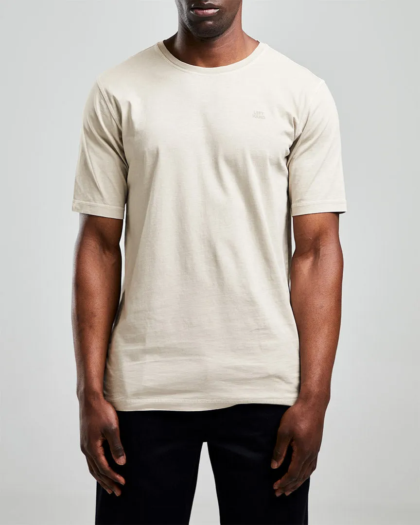 Bekleidung Linke Hand Herren T-Shirt Linke Hand Khaki