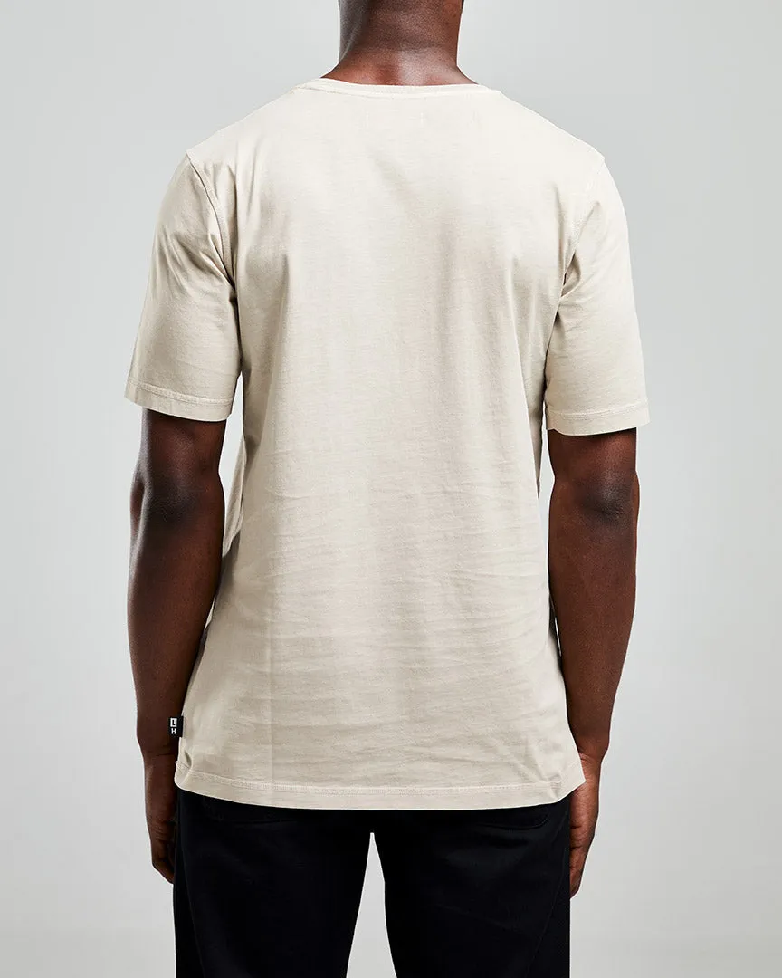Bekleidung Linke Hand Herren T-Shirt Linke Hand Khaki