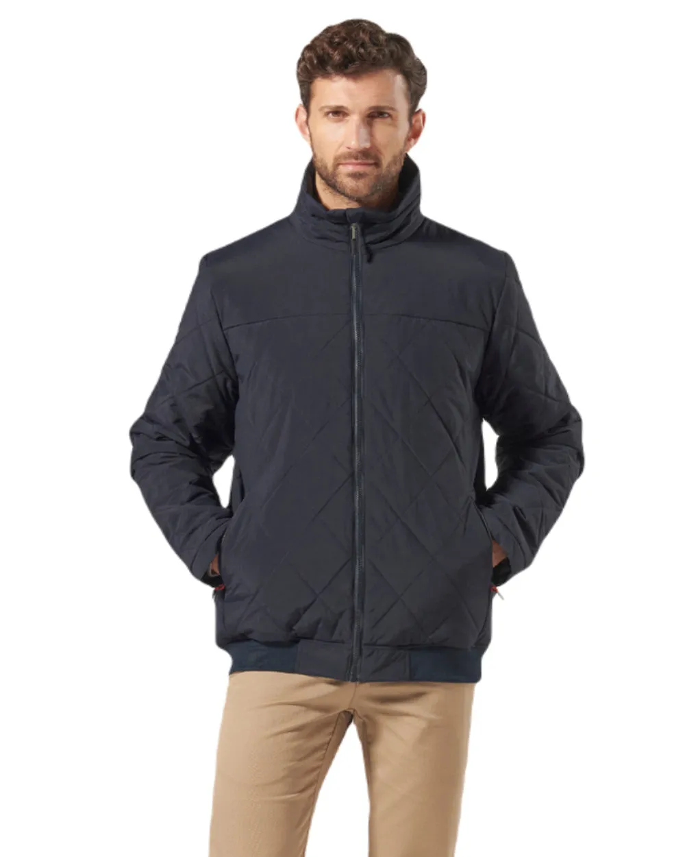 Bekleidung Musto Musto Herren Snug Diamond Steppjacke