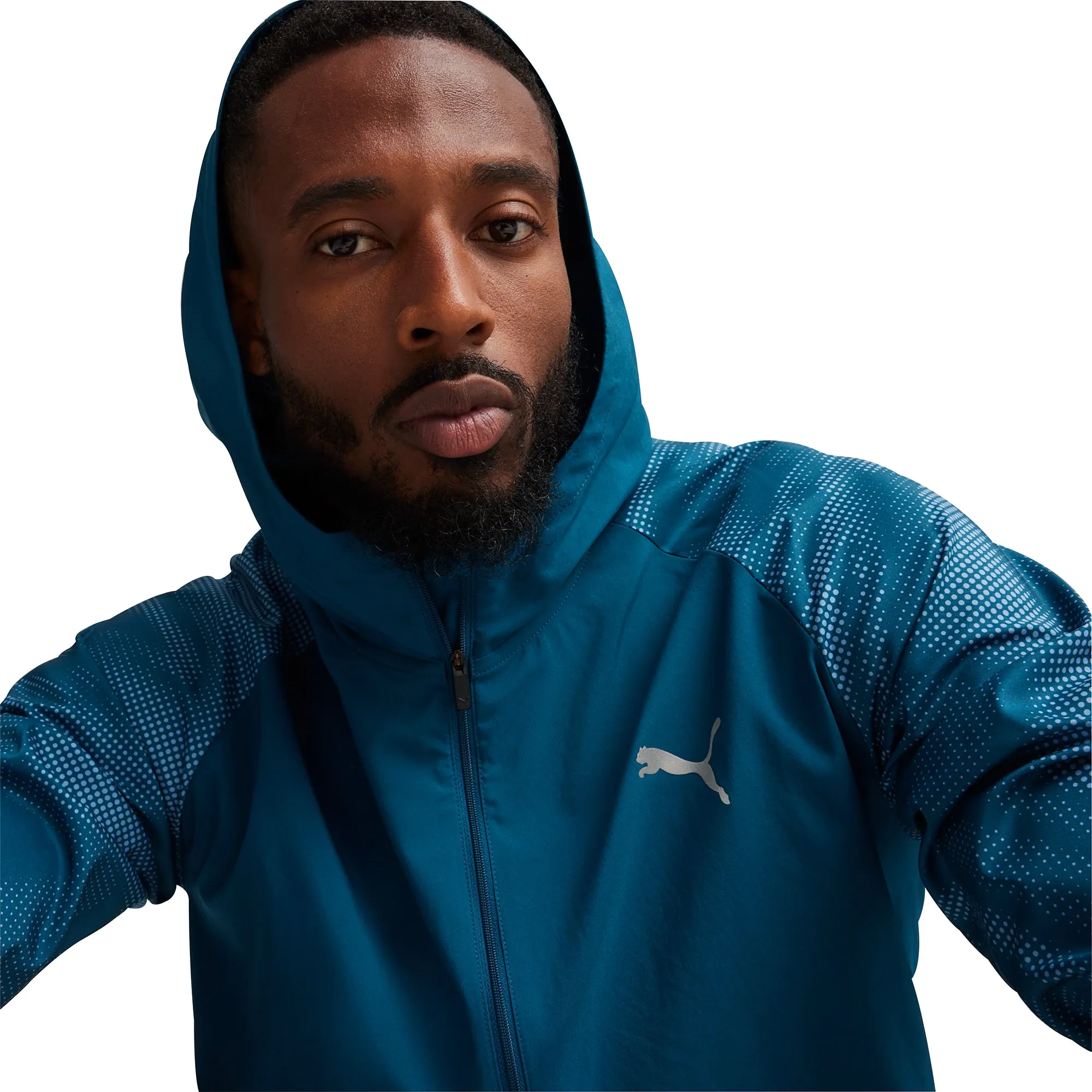 Bekleidung Puma Herren Puma Run Favourite Laufjacke für Herren - Blau
