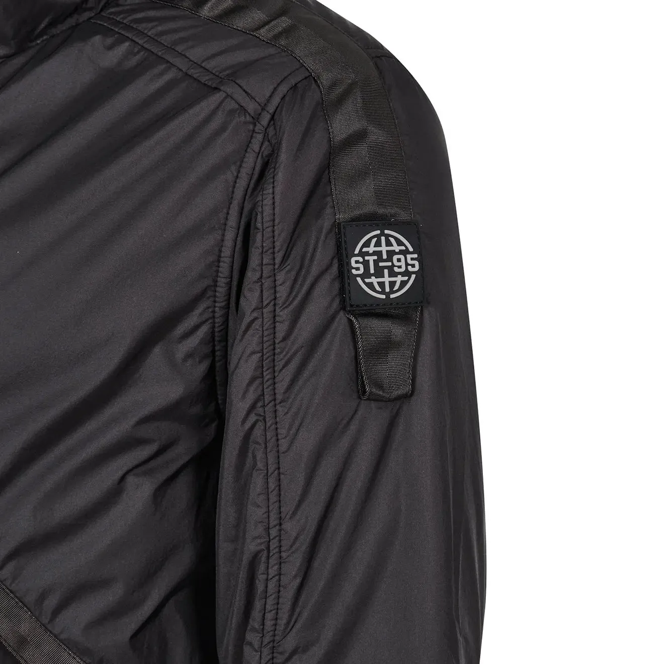 Bekleidung St95 Herren ST95 Helio Kapuzen-Padded Blouson Schwarz