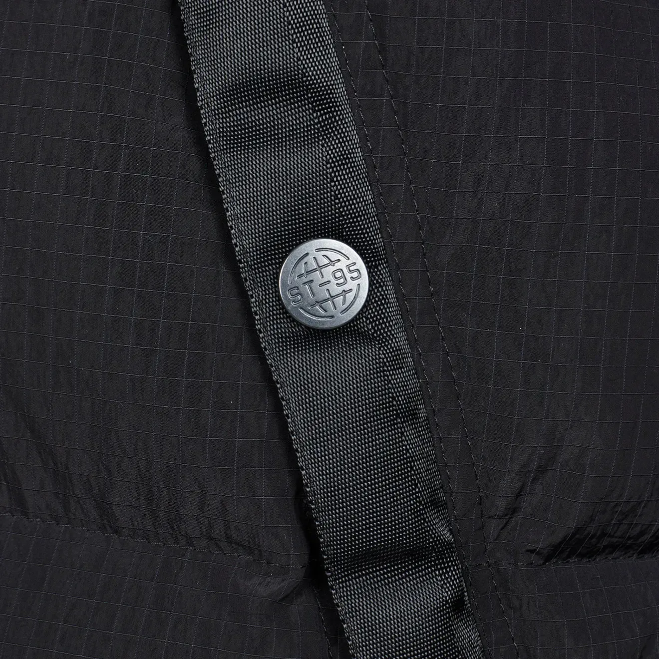 Bekleidung St95 Herren ST95 gefütterte Kapuzenjacke Schwarz