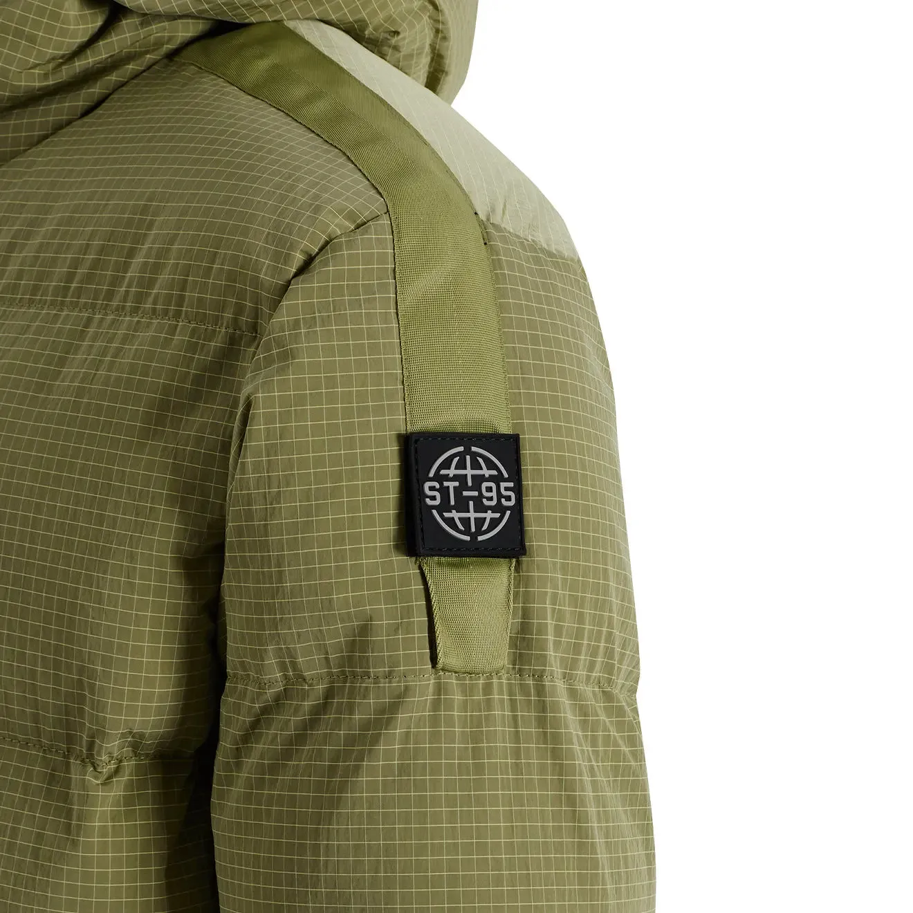 Bekleidung St95 Herren ST95 Parka mit Kapuze Hellgrün