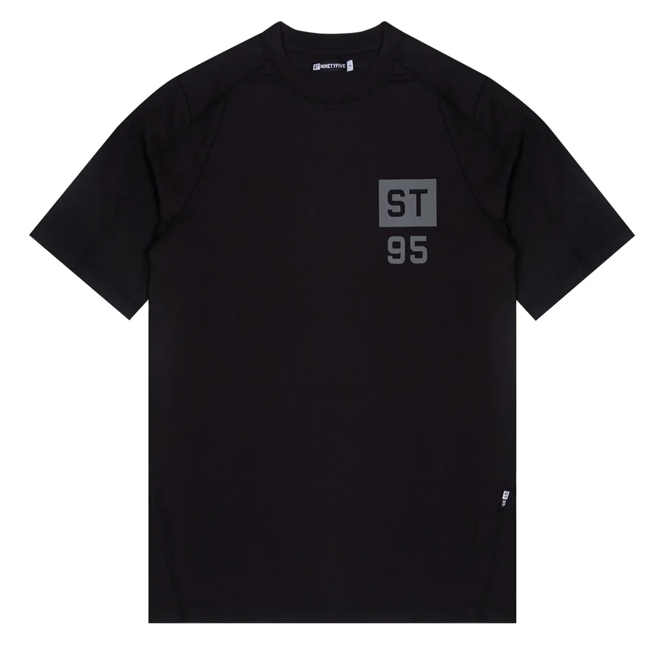 Kleidung St95 Herren ST95 Jump T-Shirt Schwarz