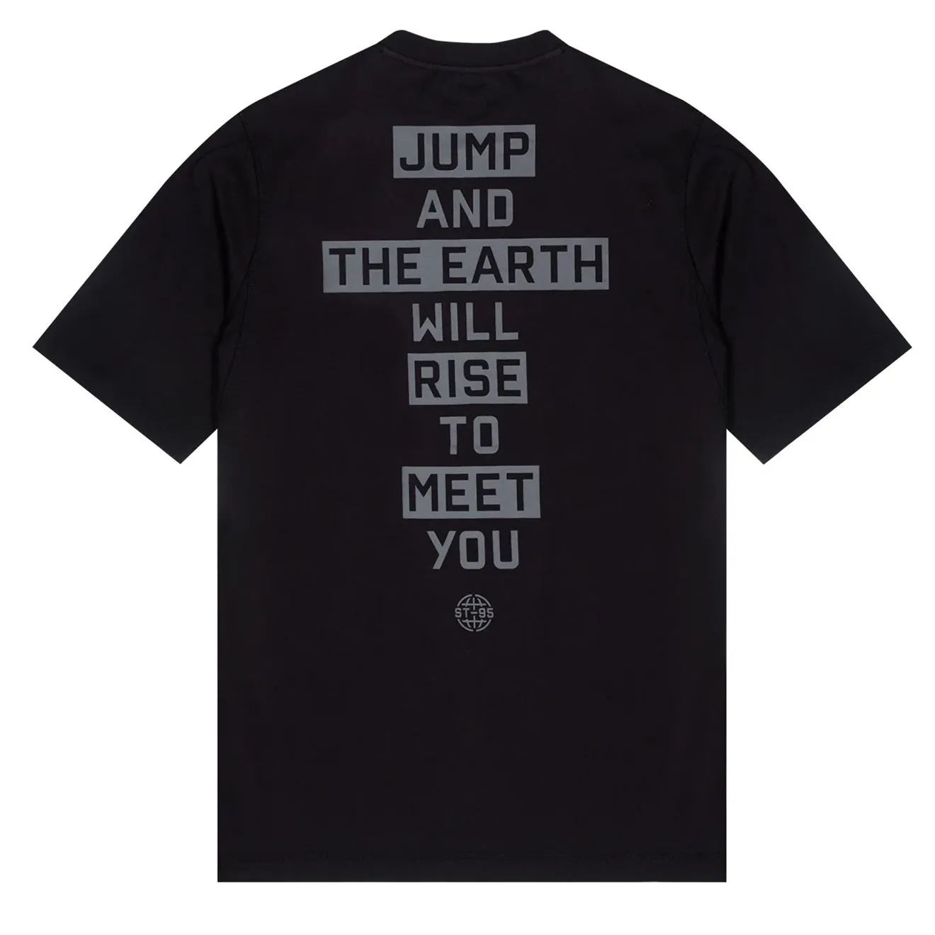Kleidung St95 Herren ST95 Jump T-Shirt Schwarz