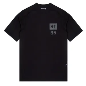 Kleidung St95 Herren ST95 Jump T-Shirt Schwarz