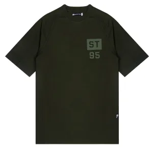 Bekleidung St95 Herren ST95 Jump T-Shirt Dunkelgrün