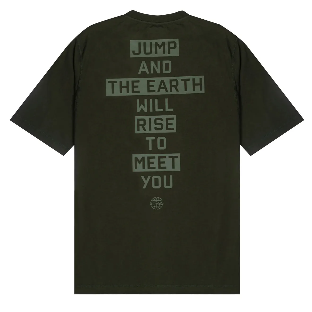Bekleidung St95 Herren ST95 Jump T-Shirt Dunkelgrün