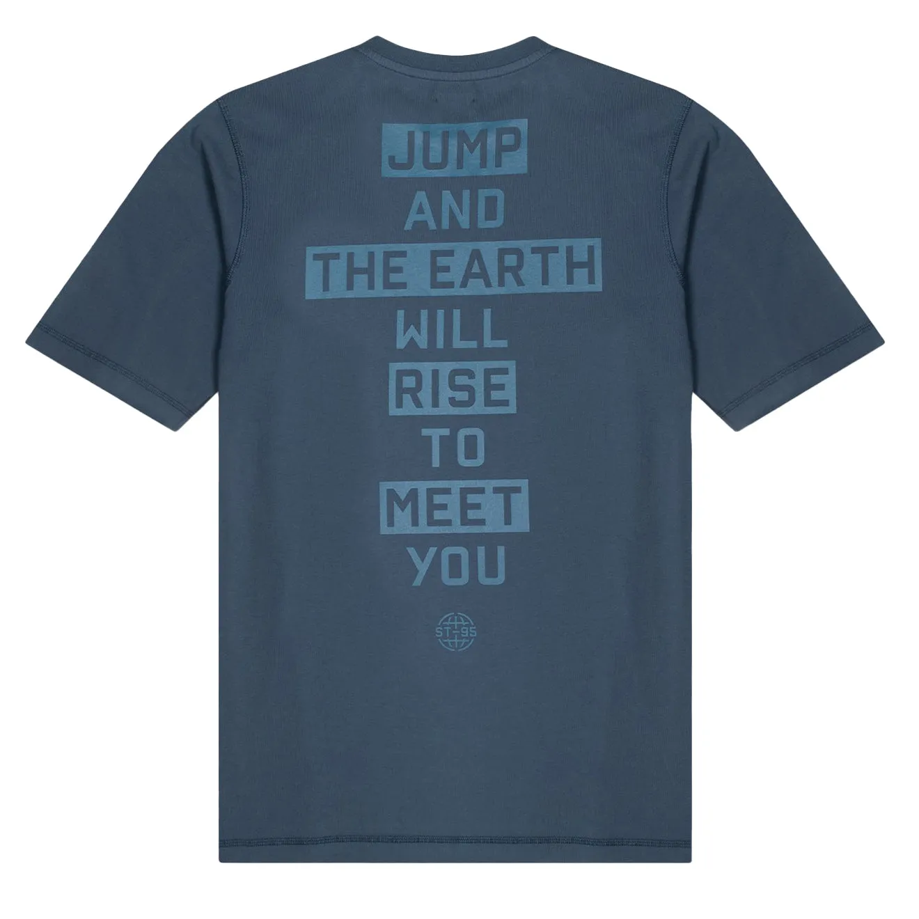 Bekleidung St95 Herren ST95 Jump T-Shirt Mittelblau