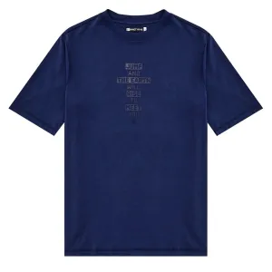 Kleidung St95 Herren ST95 Jump T-Shirt Marineblau