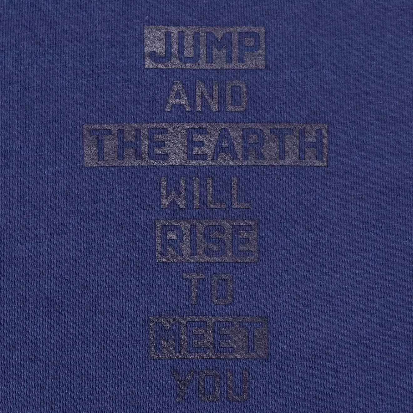 Kleidung St95 Herren ST95 Jump T-Shirt Marineblau