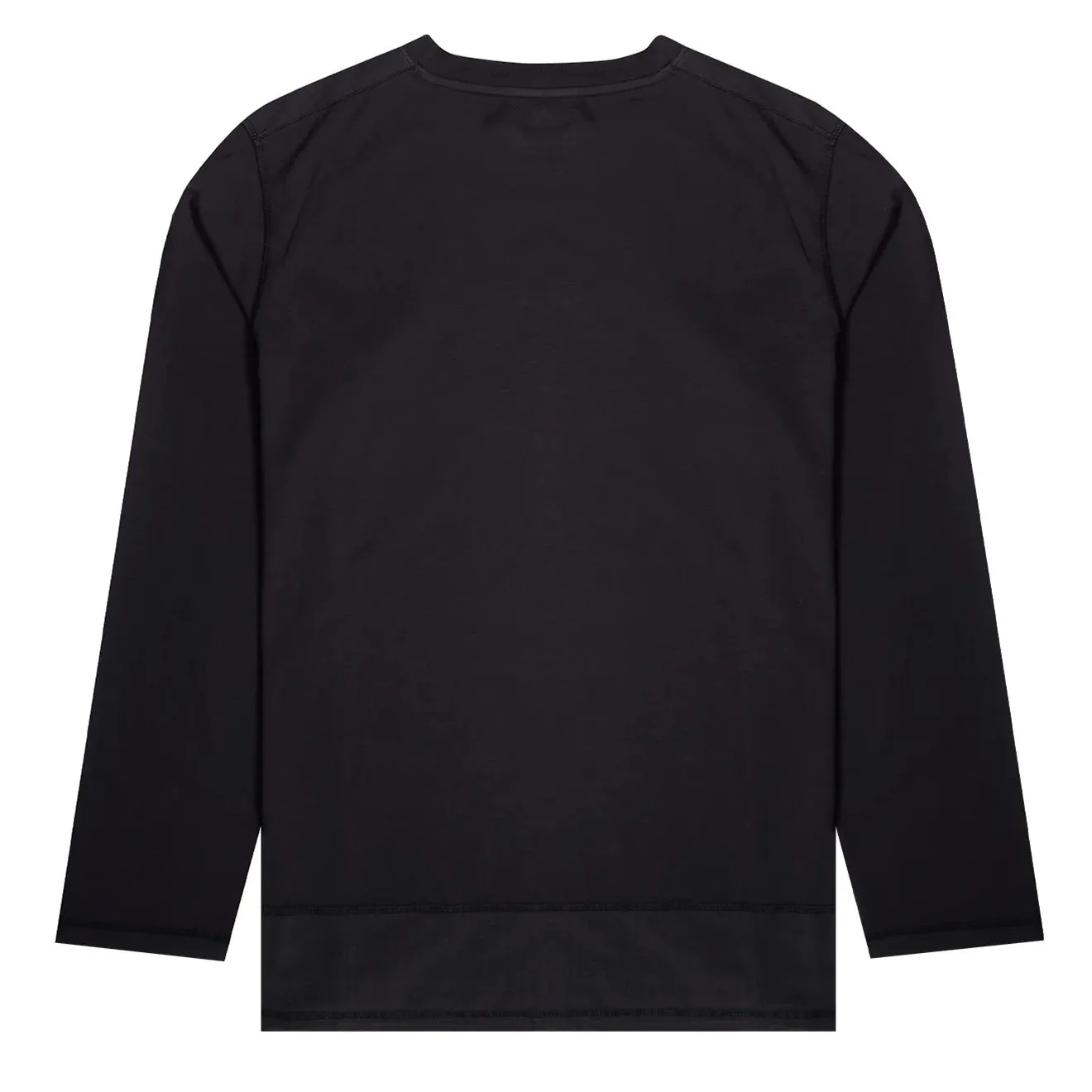 Bekleidung St95 Herren ST95 Langarm Pocket T-Shirt Schwarz