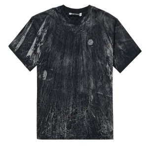 Kleidung St95 Herren ST95 Übergroßes Gips-T-Shirt Schwarz