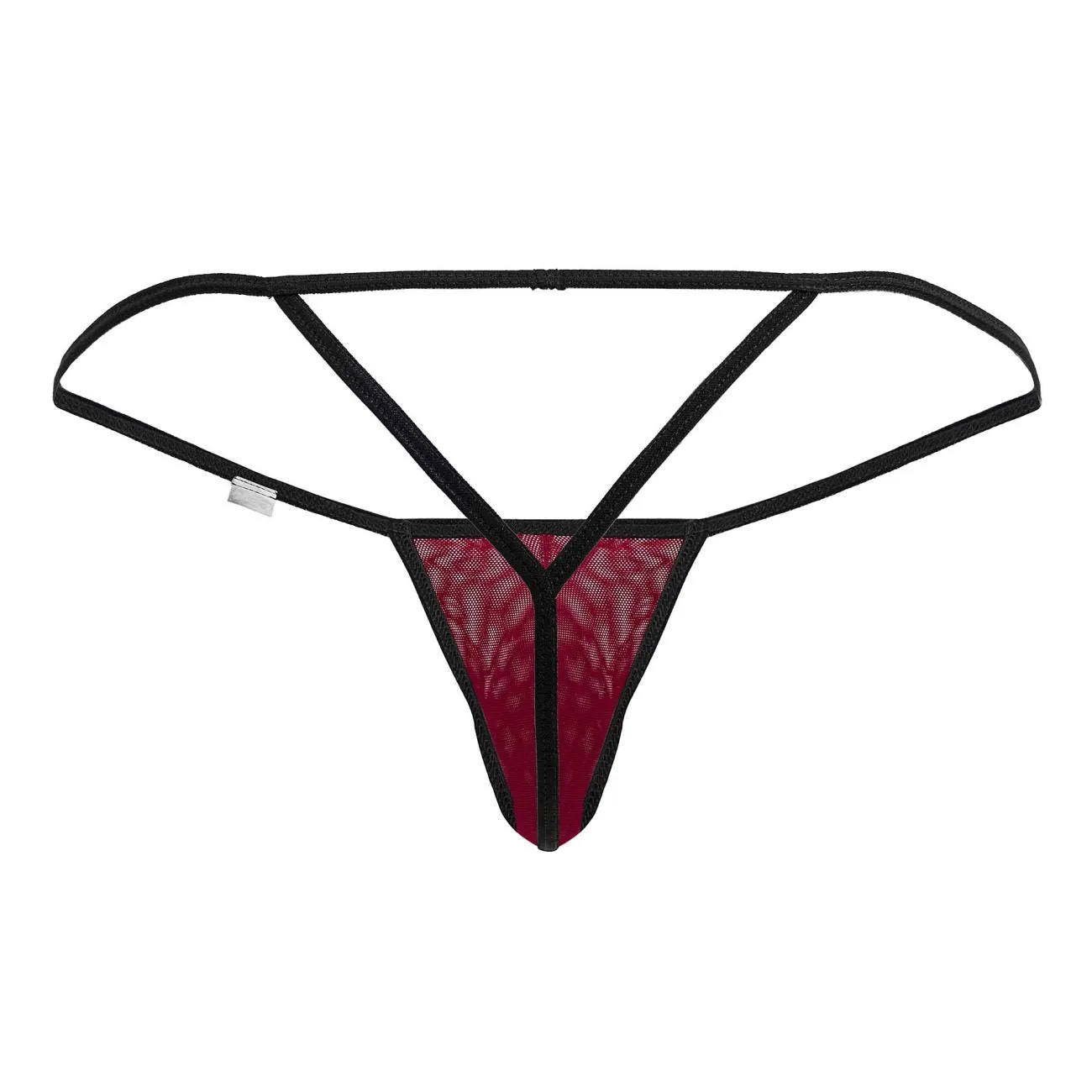Bekleidung_Candyman_Herrenunterwäsche CandyMan 99795 Mesh-G-String Tangas Farbe Burgunder