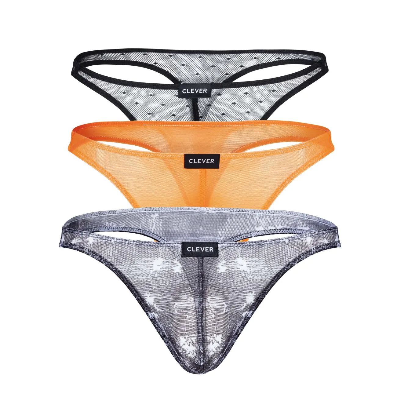 Clever Herrenunterwäsche 3er Pack Australische Latex-Tangas